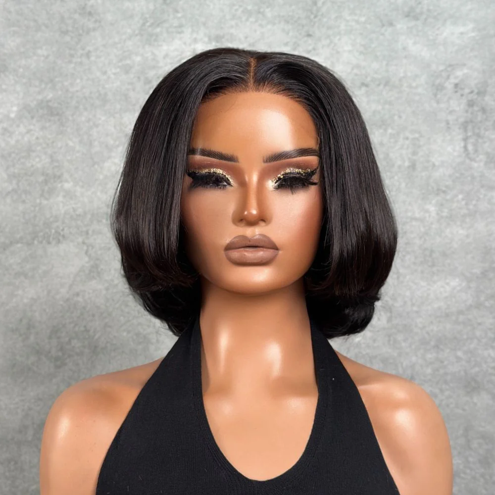 Glueless & Beginner-Friendly Soft Layers Silky Bob Wig