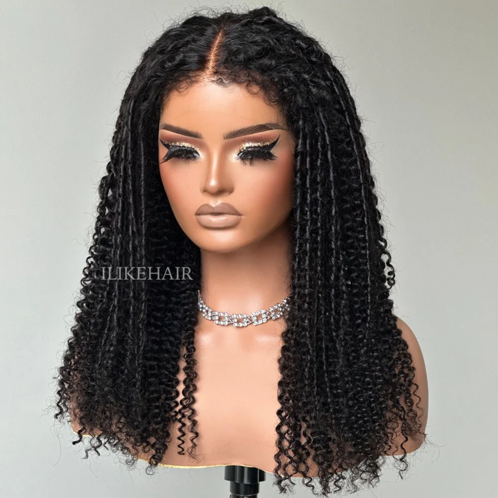 Afro Coily HD Lace Frontal Wig With 3a Hybrid Hairline