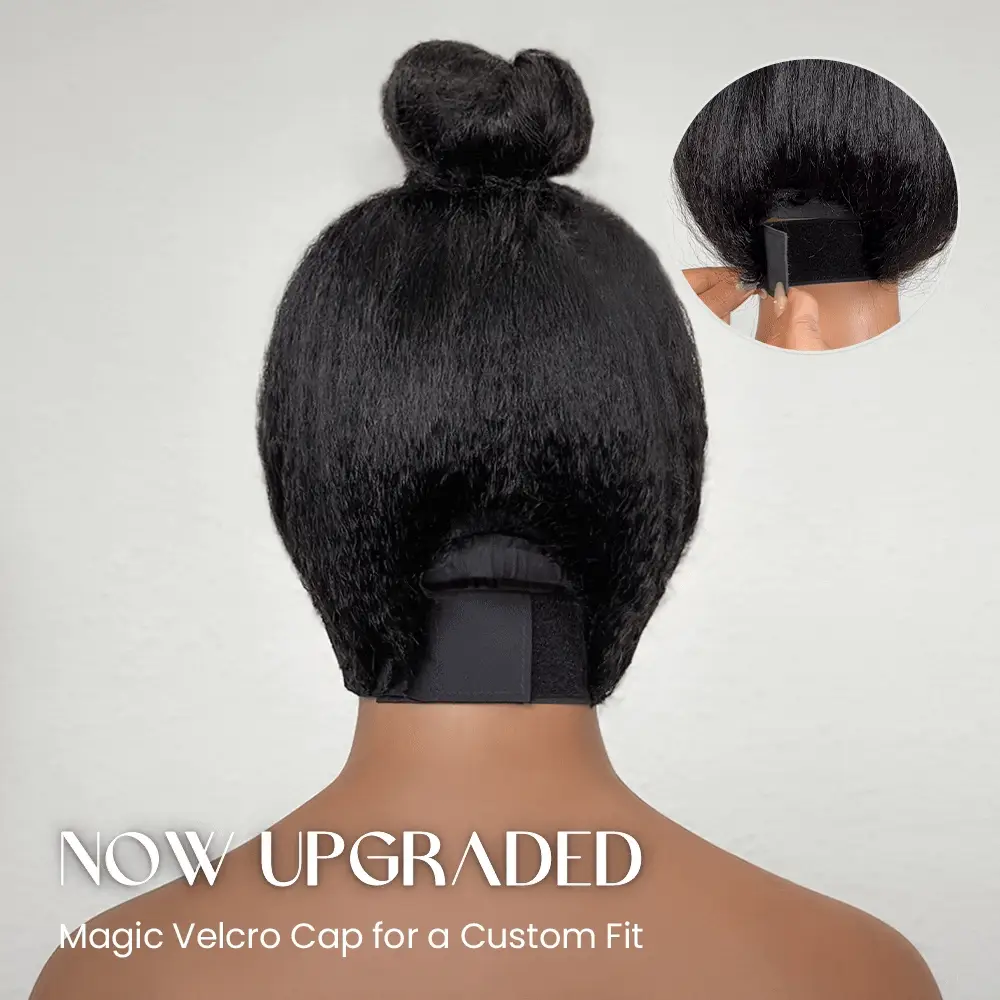 ILIKEHAIR Hyperrealism Kinky Edges HD Lace Ventilated Wig