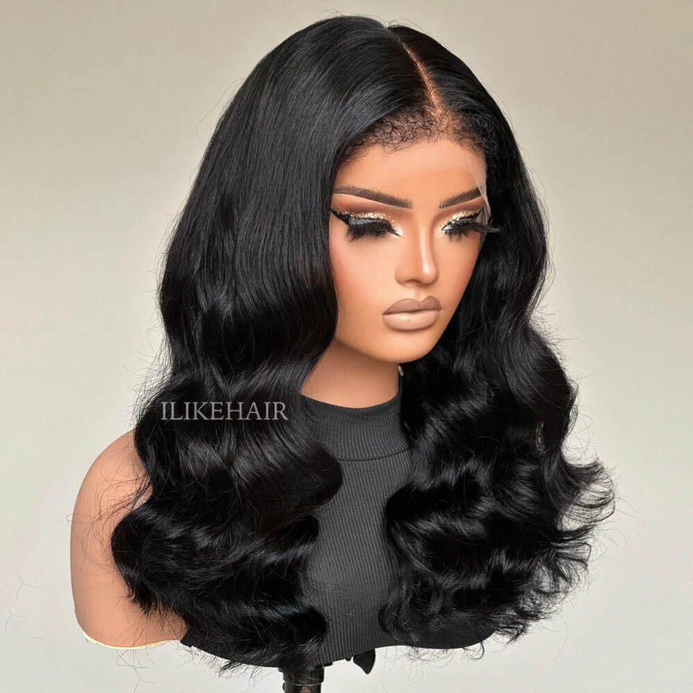 Body Wave 13x4 HD Lace Front With 3C Hybrid Hairline Wig