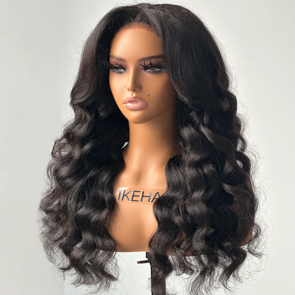 Kinky Edges HD Lace Frontal Ventilated Wig Body Wave
