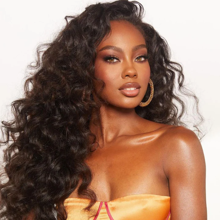 Loose Deep Wave 13x4 Lace Front Wig Natural Crimps Curls Natural Hairline Glueless Wig