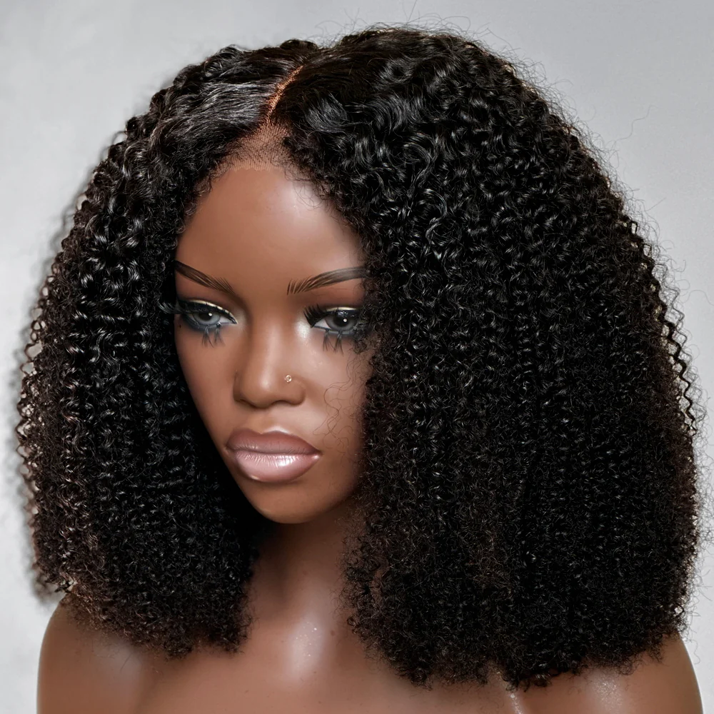 Put on & Go Jerry Curly 5x5 Pre Cut Lace Closure Wig