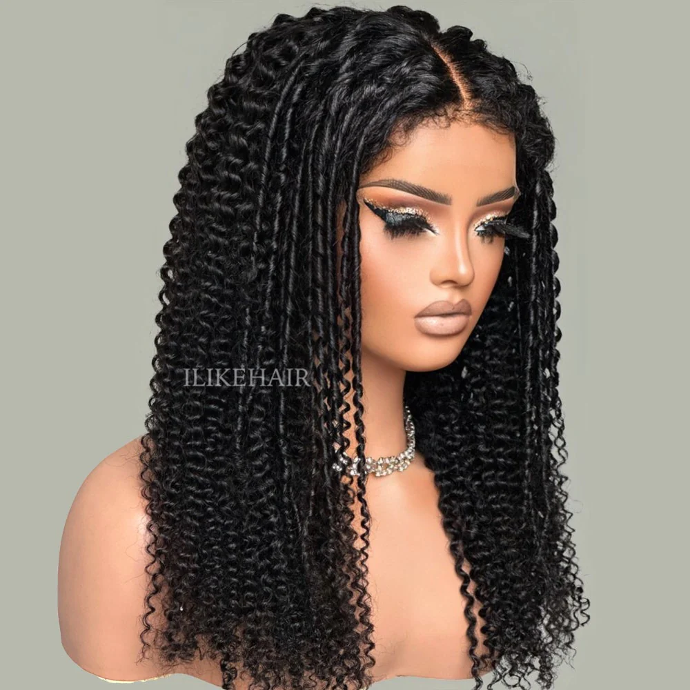 Afro Coily HD Lace Frontal Wig With 3a Hybrid Hairline