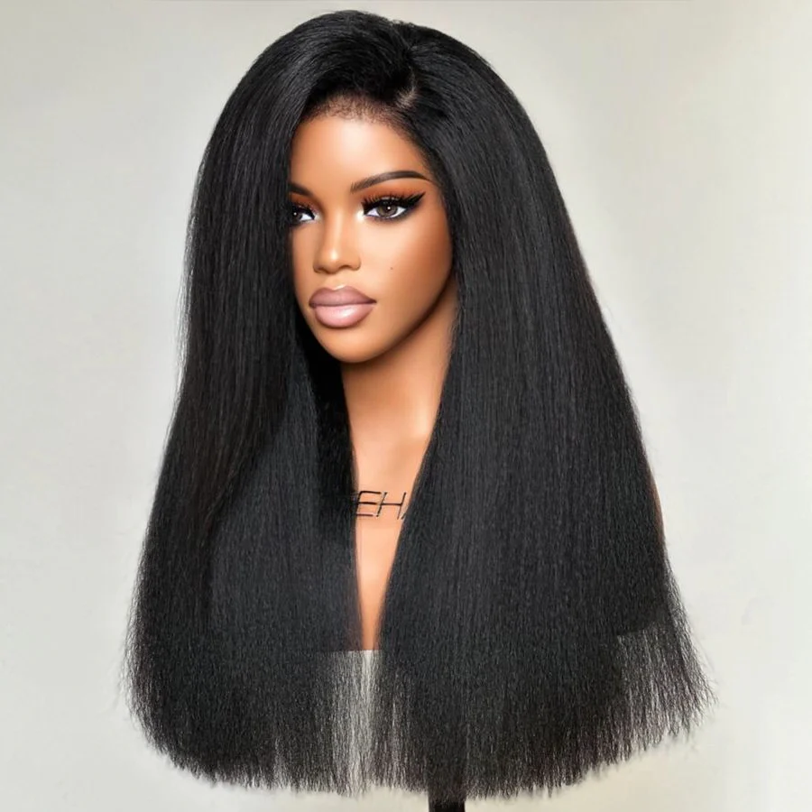 ILIKEHAIR Hyperrealism Kinky Edges HD Lace Ventilated Wig