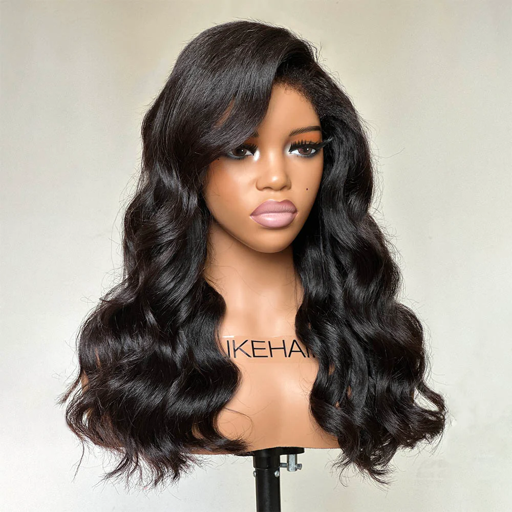 Kinky Edges HD Lace Frontal Ventilated Wig Body Wave