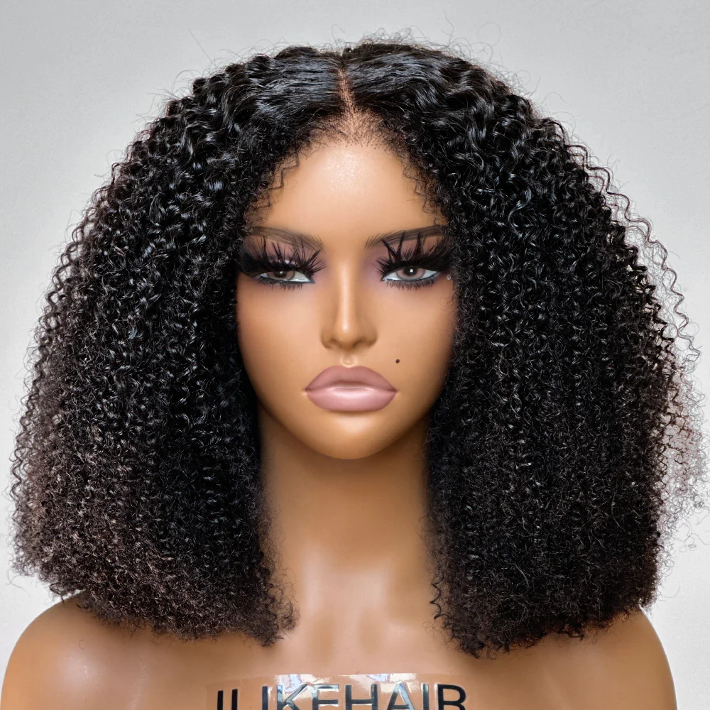 Put on & Go Jerry Curly 5x5 Pre Cut Lace Closure Wig