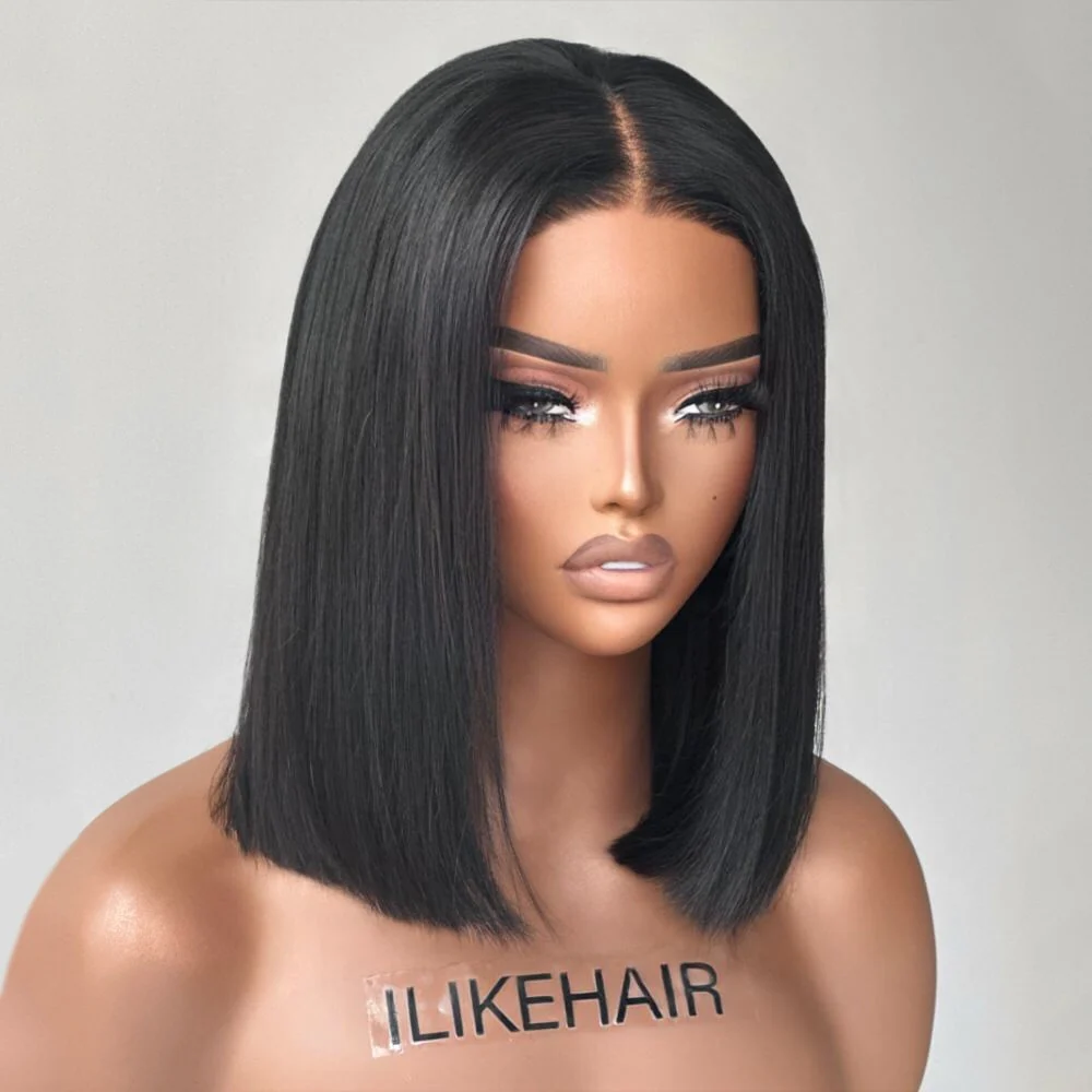 Wig Combo 10-Pixie Curly Wig+Straight Bob Wig