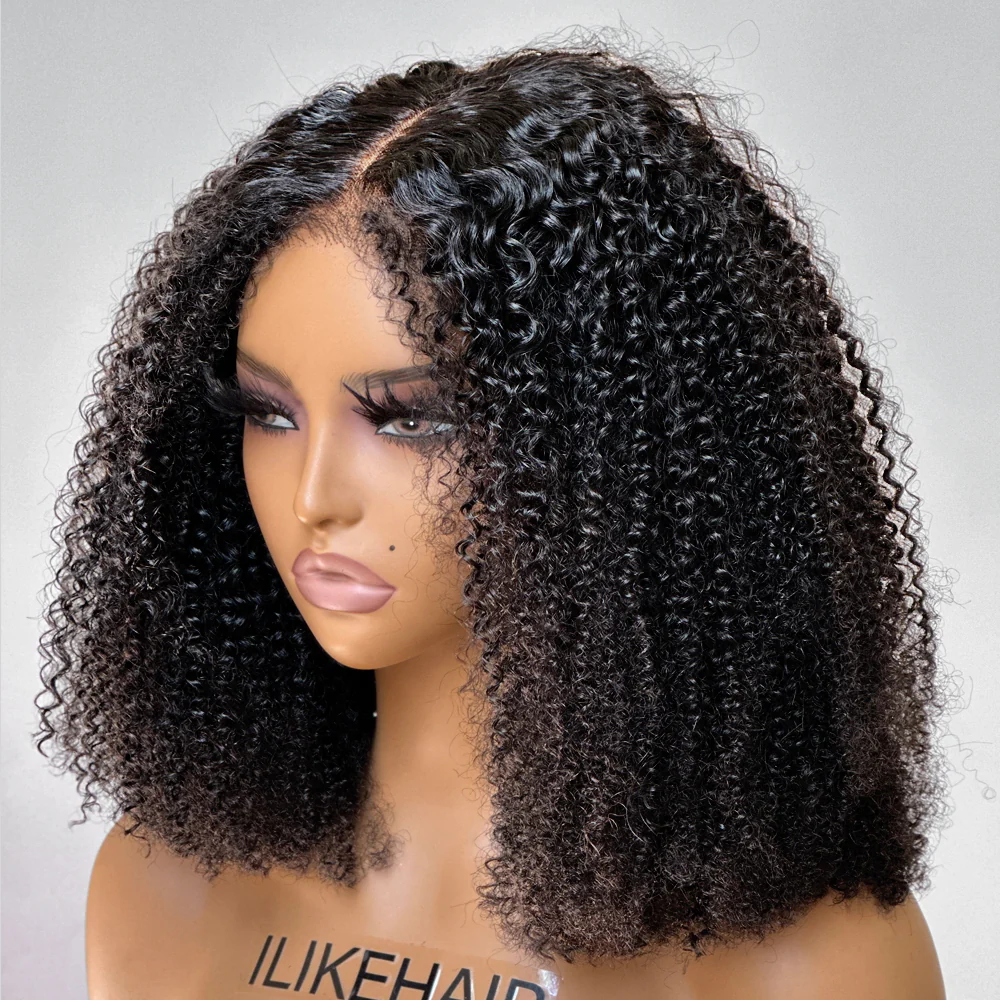 Put on & Go Jerry Curly 5x5 Pre Cut Lace Closure Wig