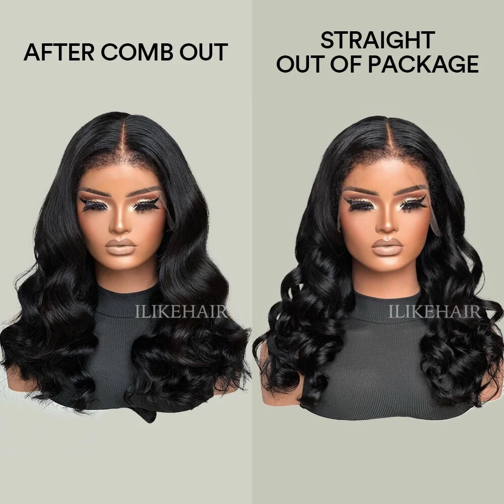 Body Wave 13x4 HD Lace Front With 3C Hybrid Hairline Wig