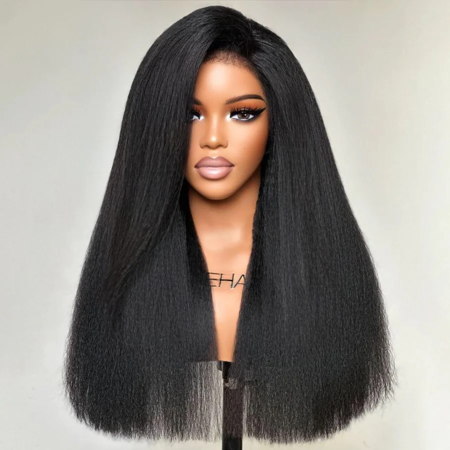 ILIKEHAIR Hyperrealism Kinky Edges HD Lace Ventilated Wig