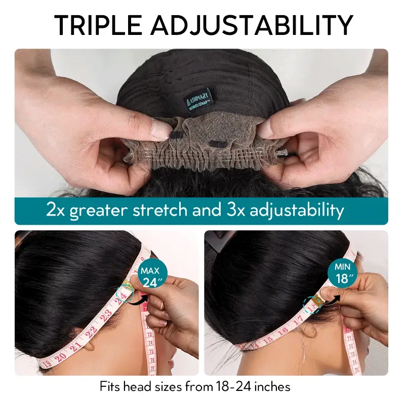 360 Lace Curly Invisible Strap With Curly Edges Wig