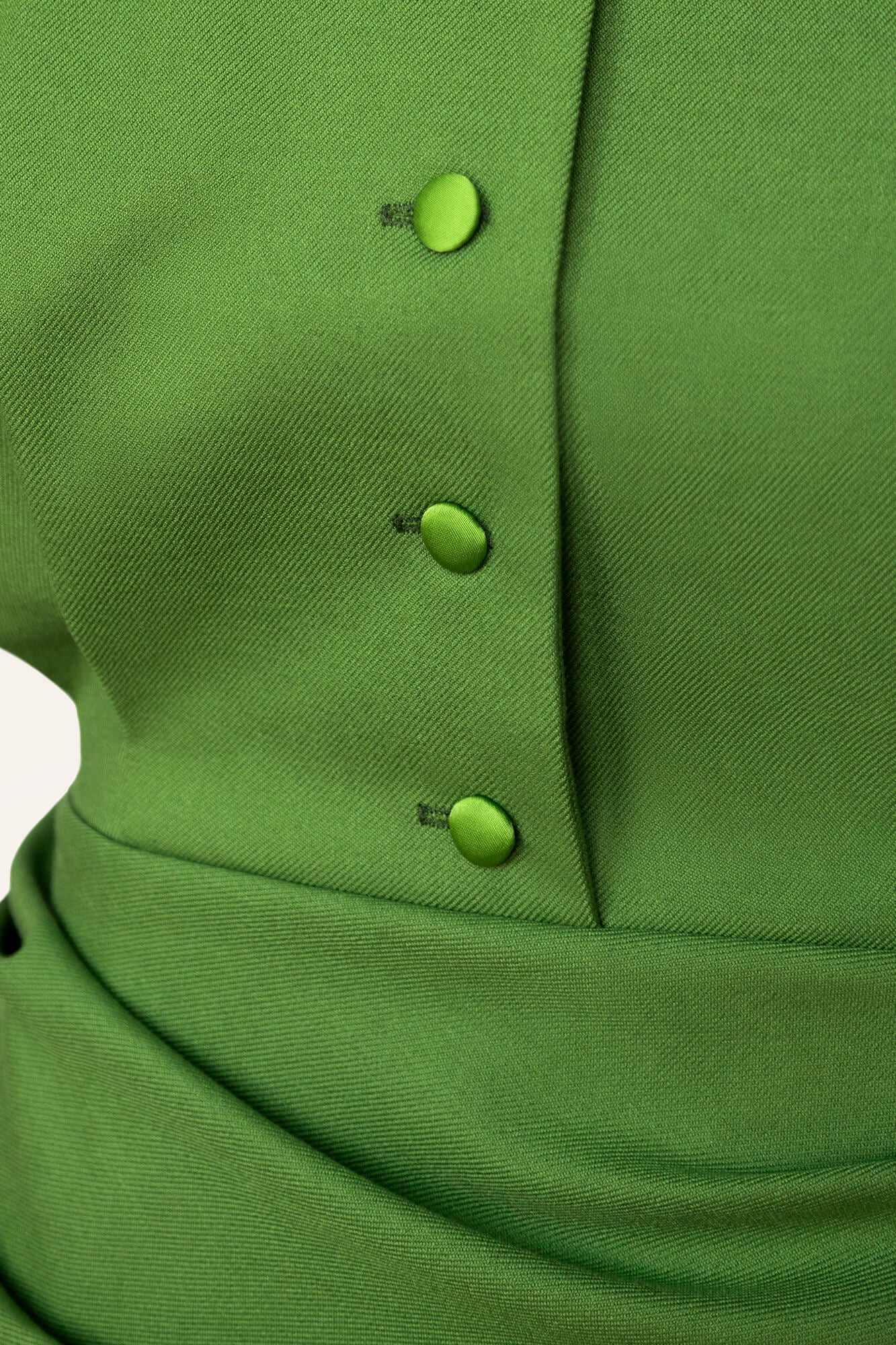 Decorated Shoulder Draped Skirt Mini Dress