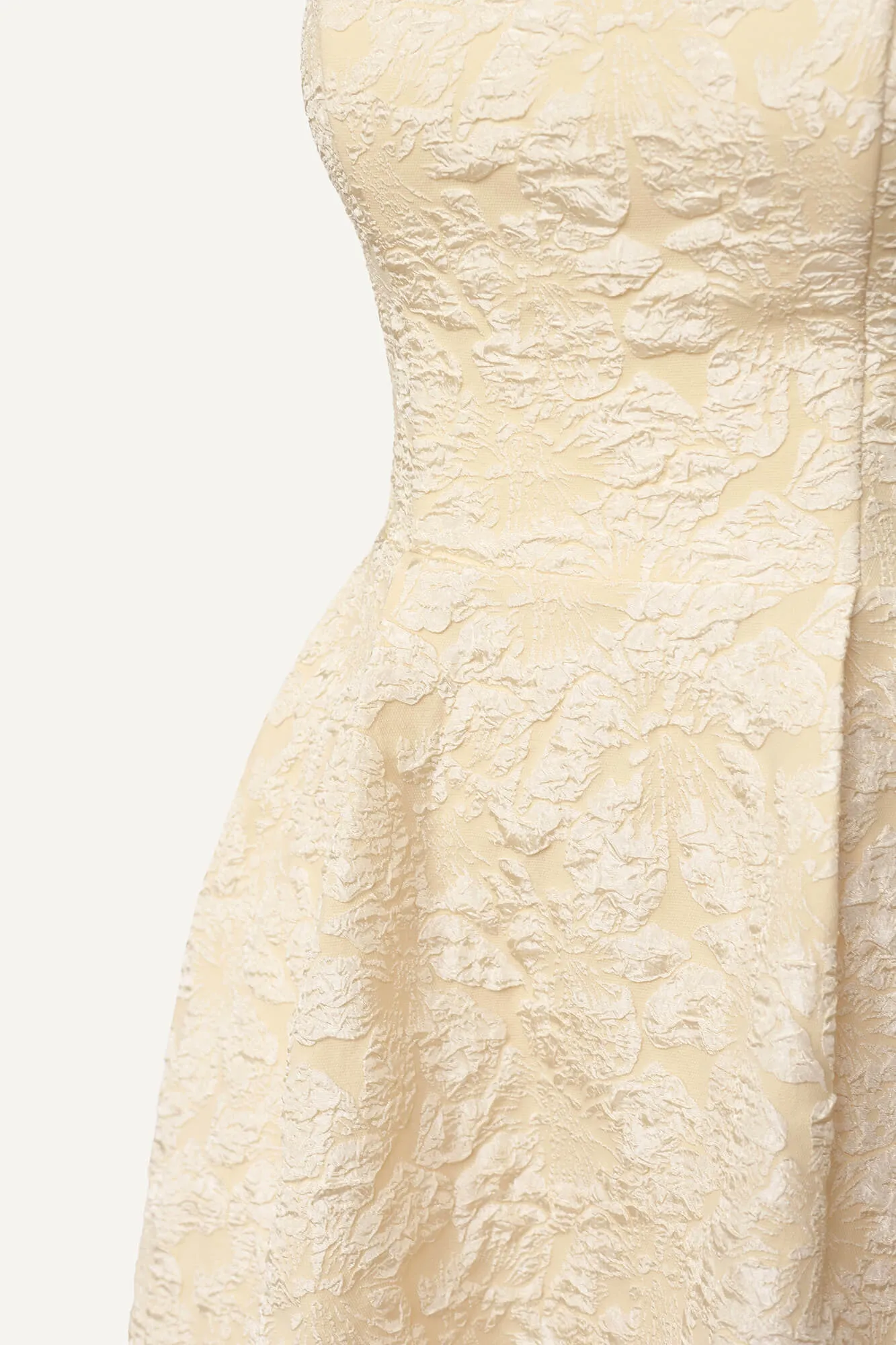 Jacquard Fitted Corset Bustier Dress