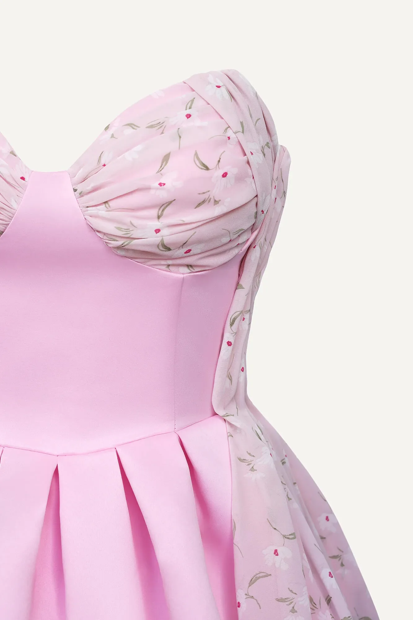 Mini Dress With Drape