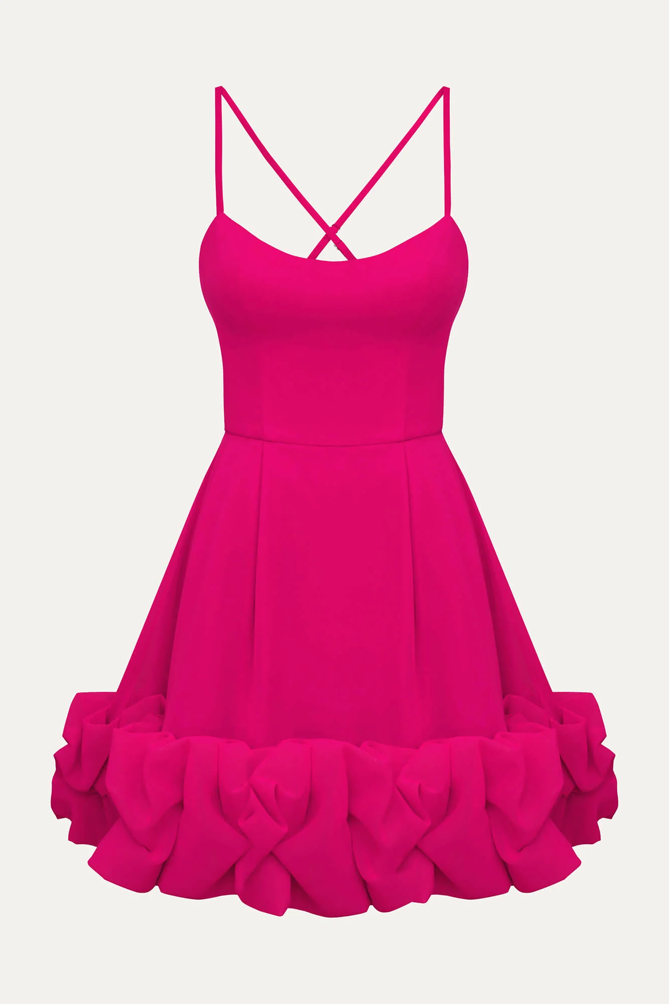 Backless Bustier Mini Dress