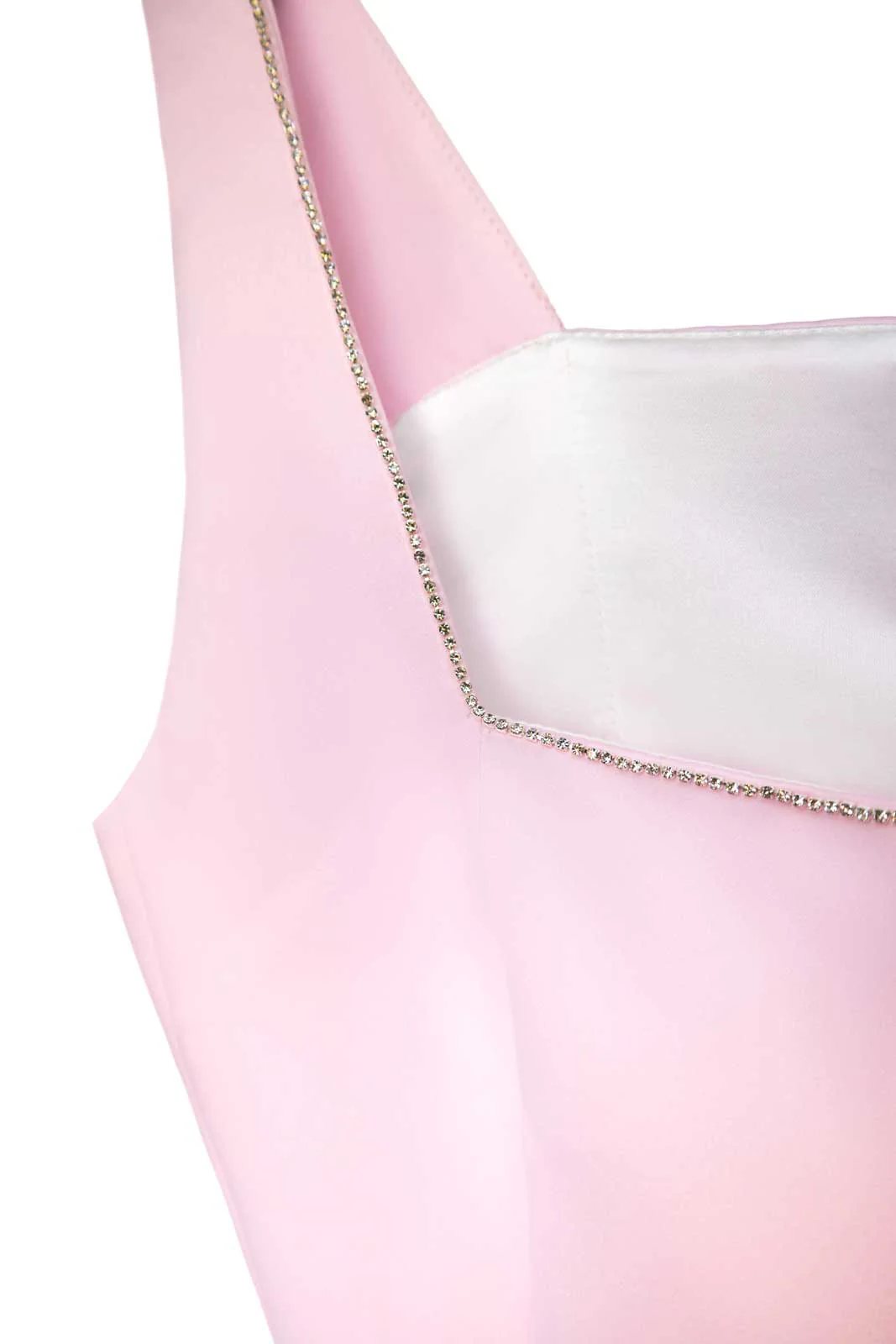 Bottom Flounced Strap Mini Dress