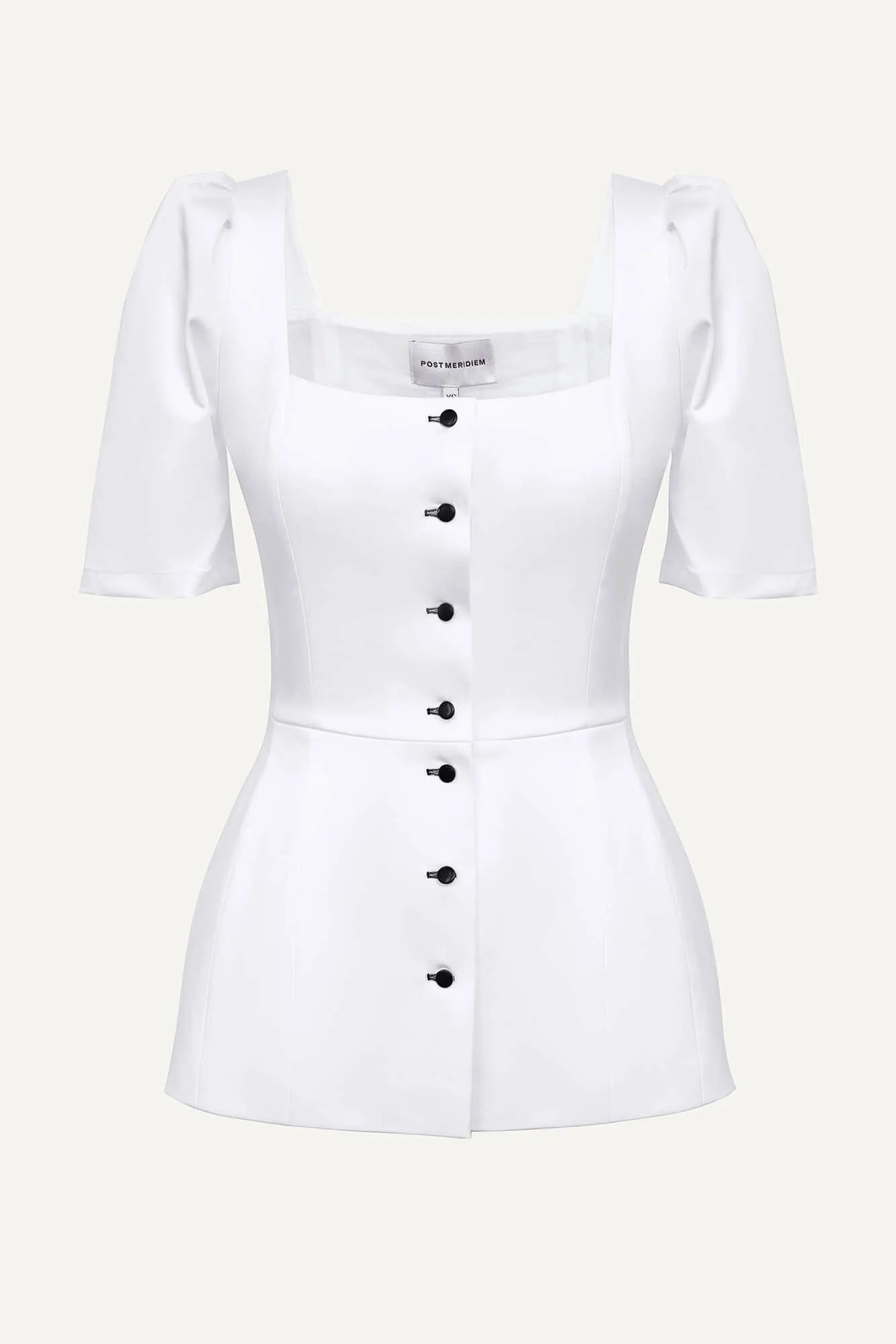 Short Sleeve Button Top