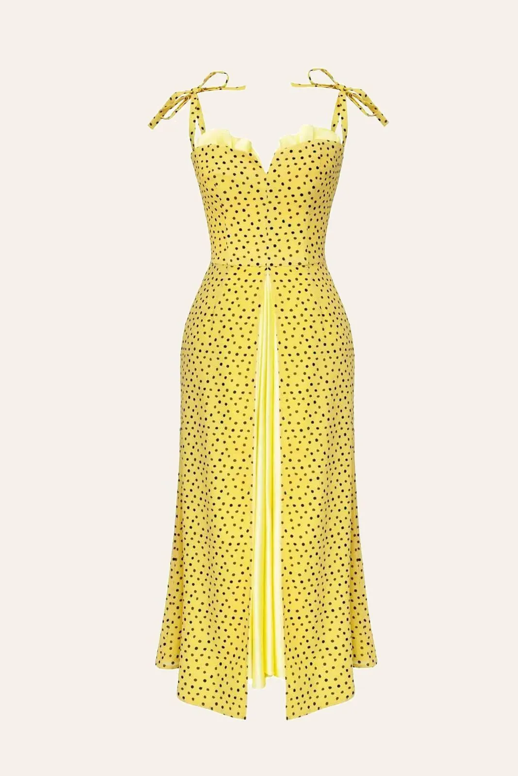 Flowy Slit Midi Dress