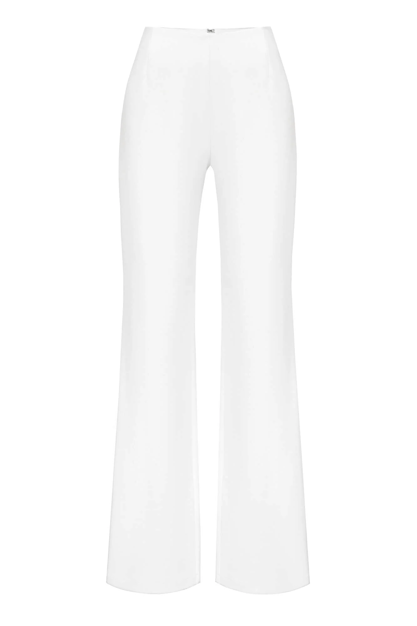 Straight Leg Pants Without Belt