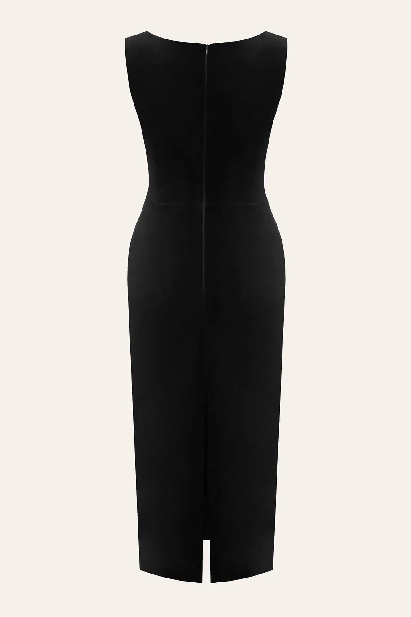 Square Neck Midi Dress