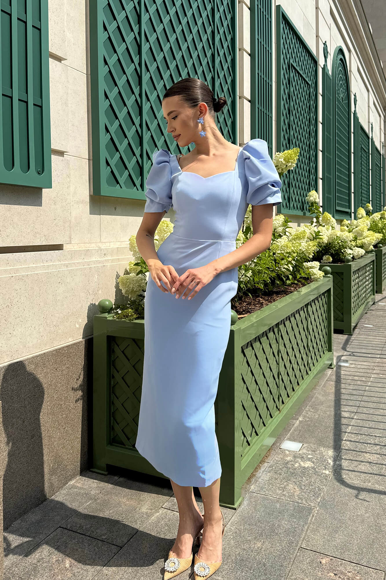 Sweetheart Midi Dress