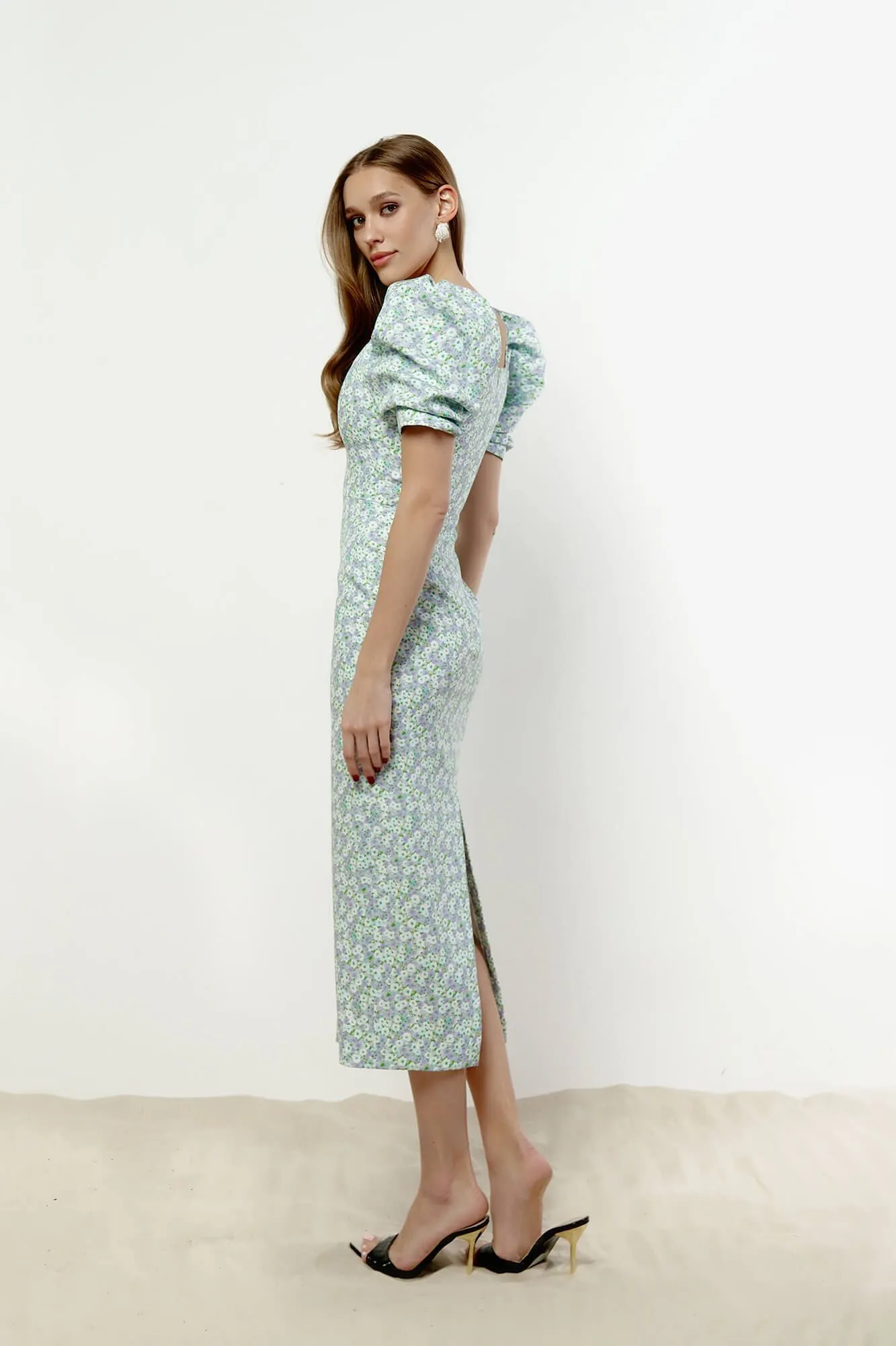 Sweetheart Midi Dress