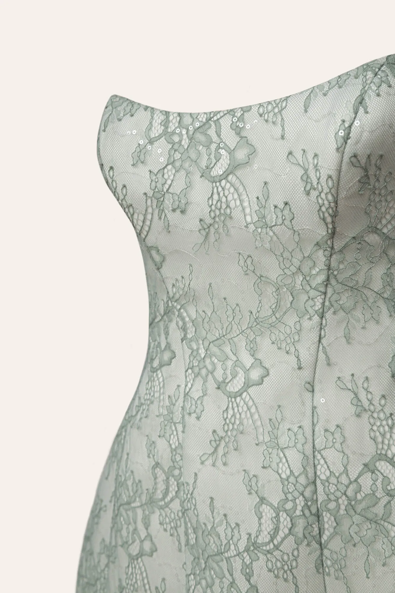 Lace Sheath Mini Dress