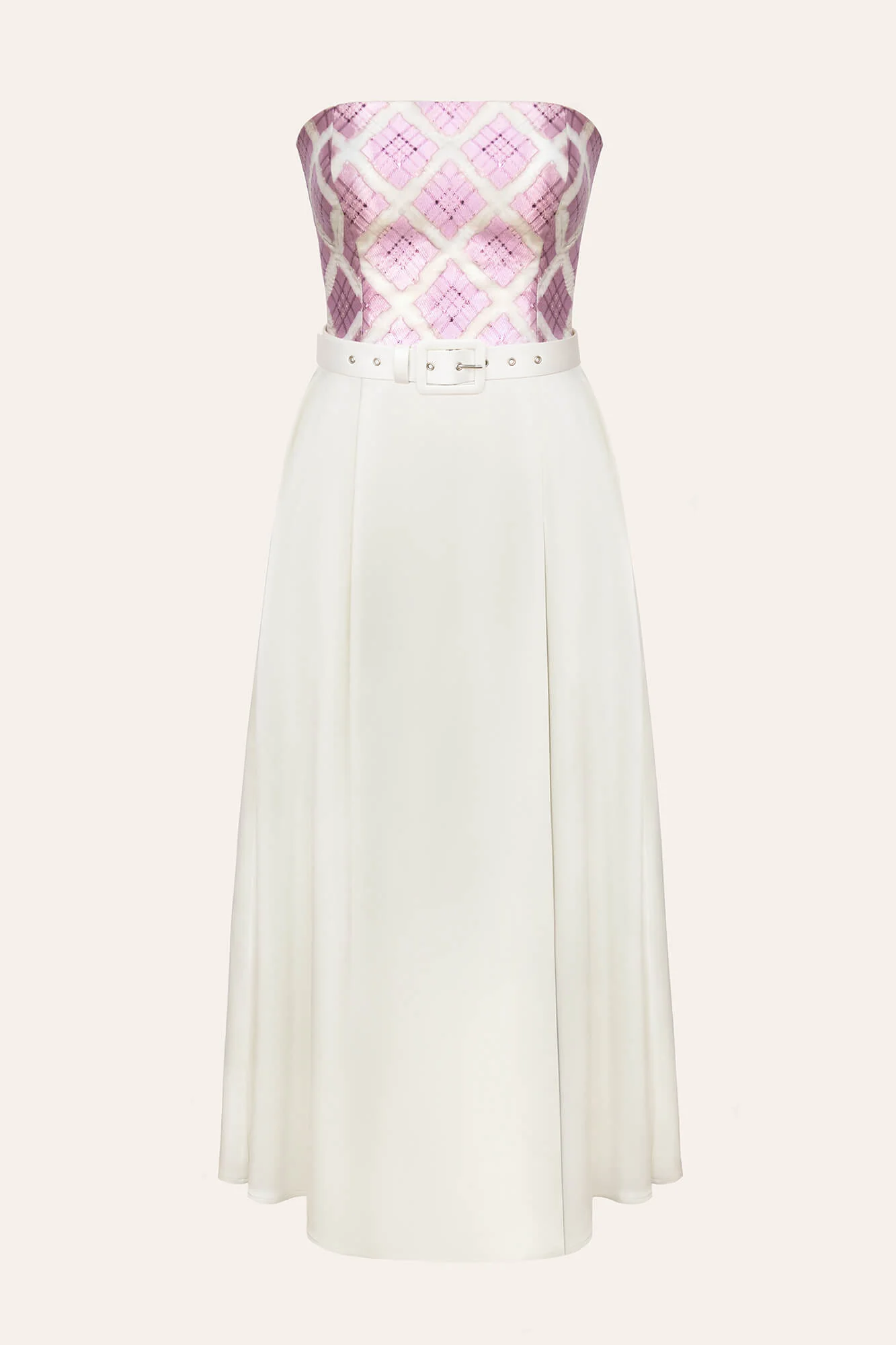 Wrap Belted Midi Dress