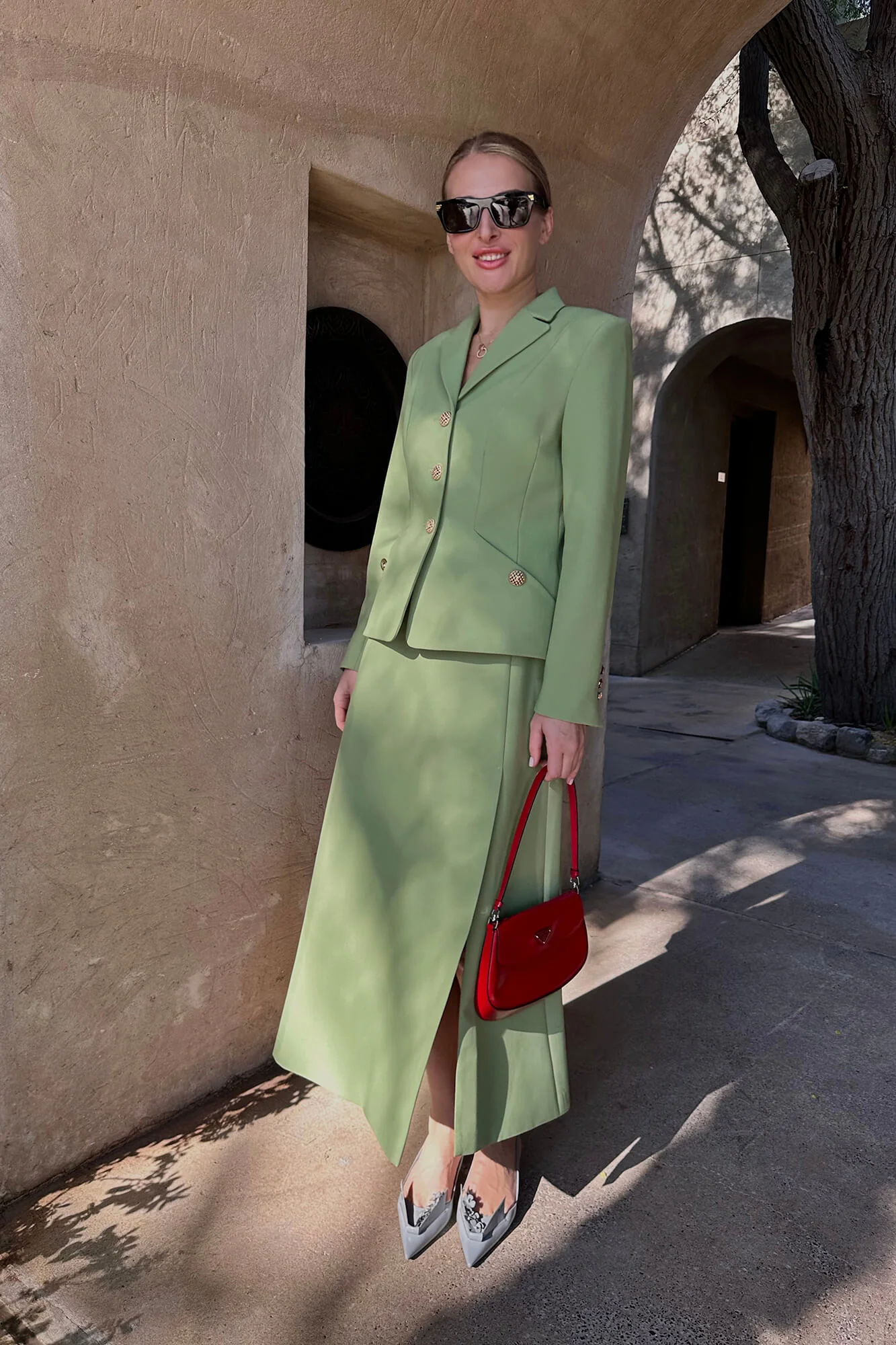 Fitted Silhouette Jacket