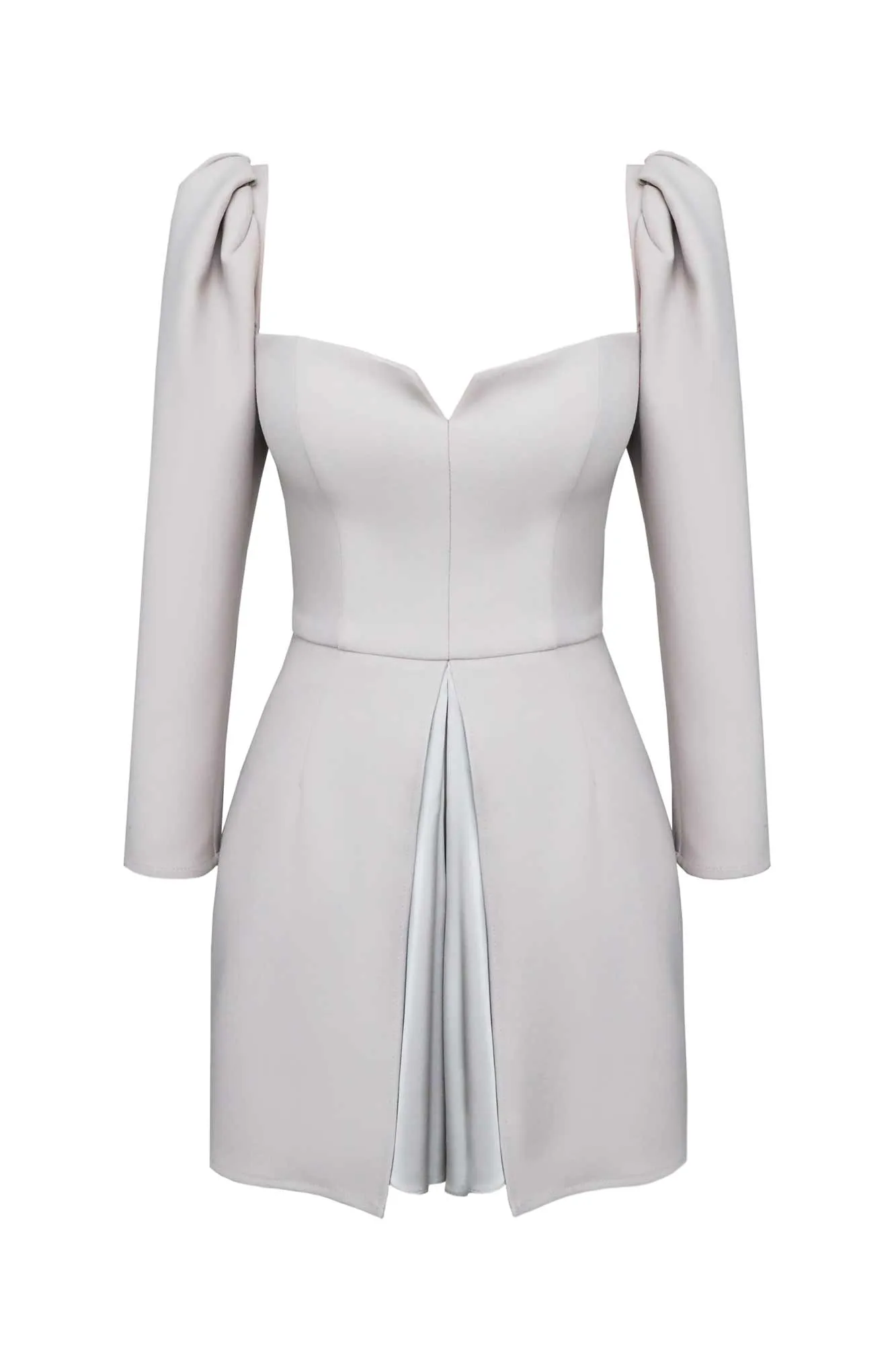 Long Sleeve A-Line Mini Dress