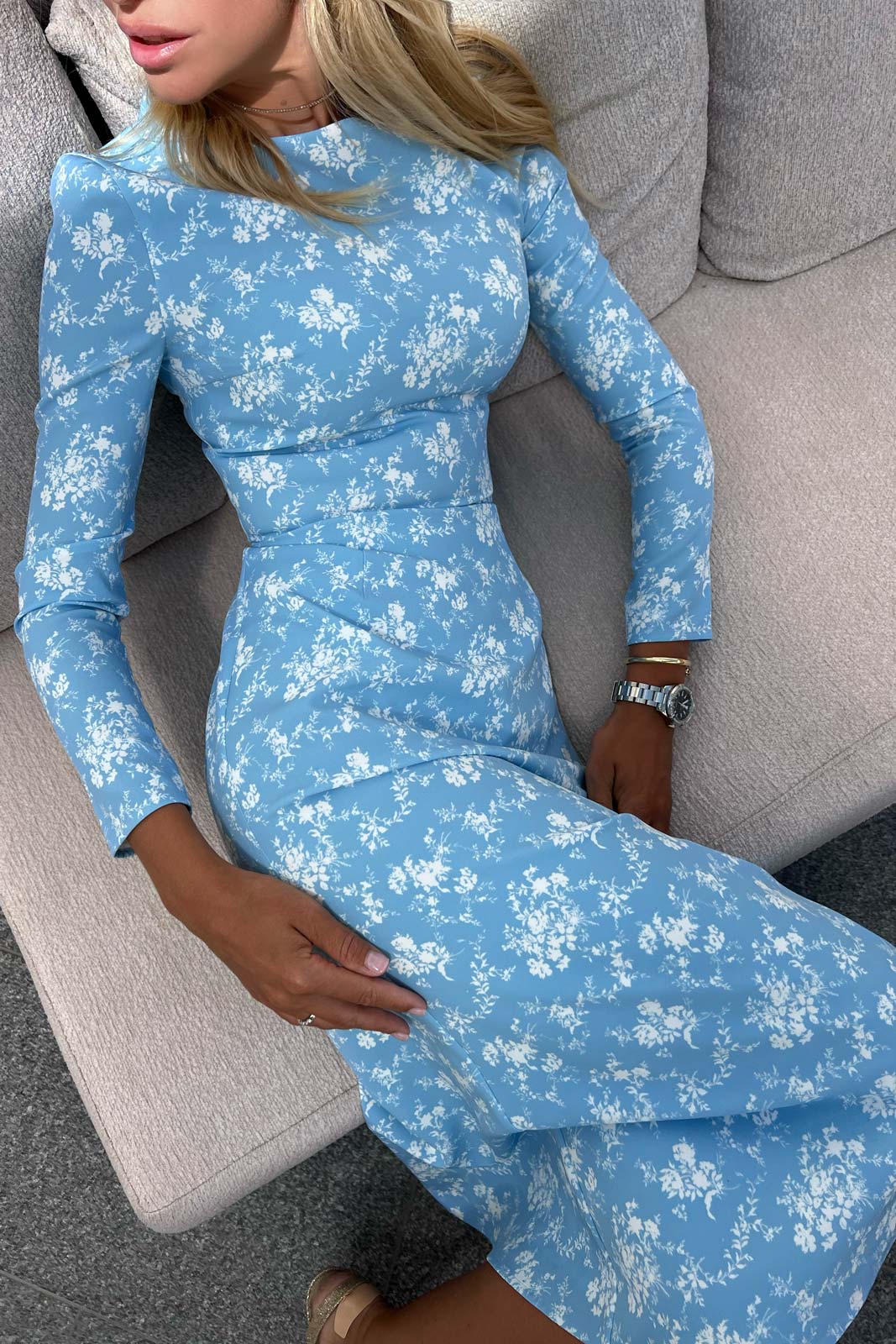 Long Sleeve Midi Dress