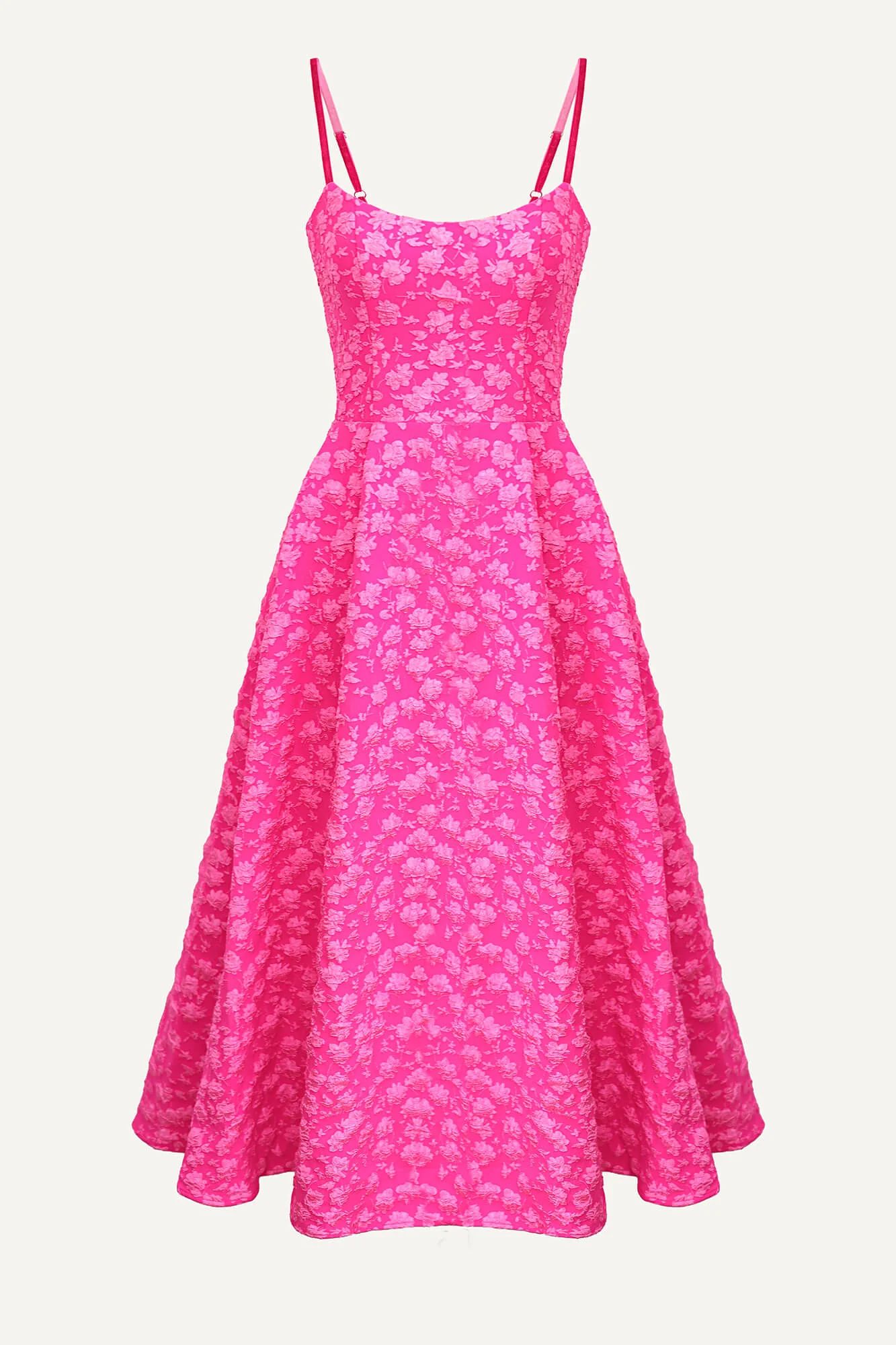 Jacquard Fitted Corset Bustier Dress