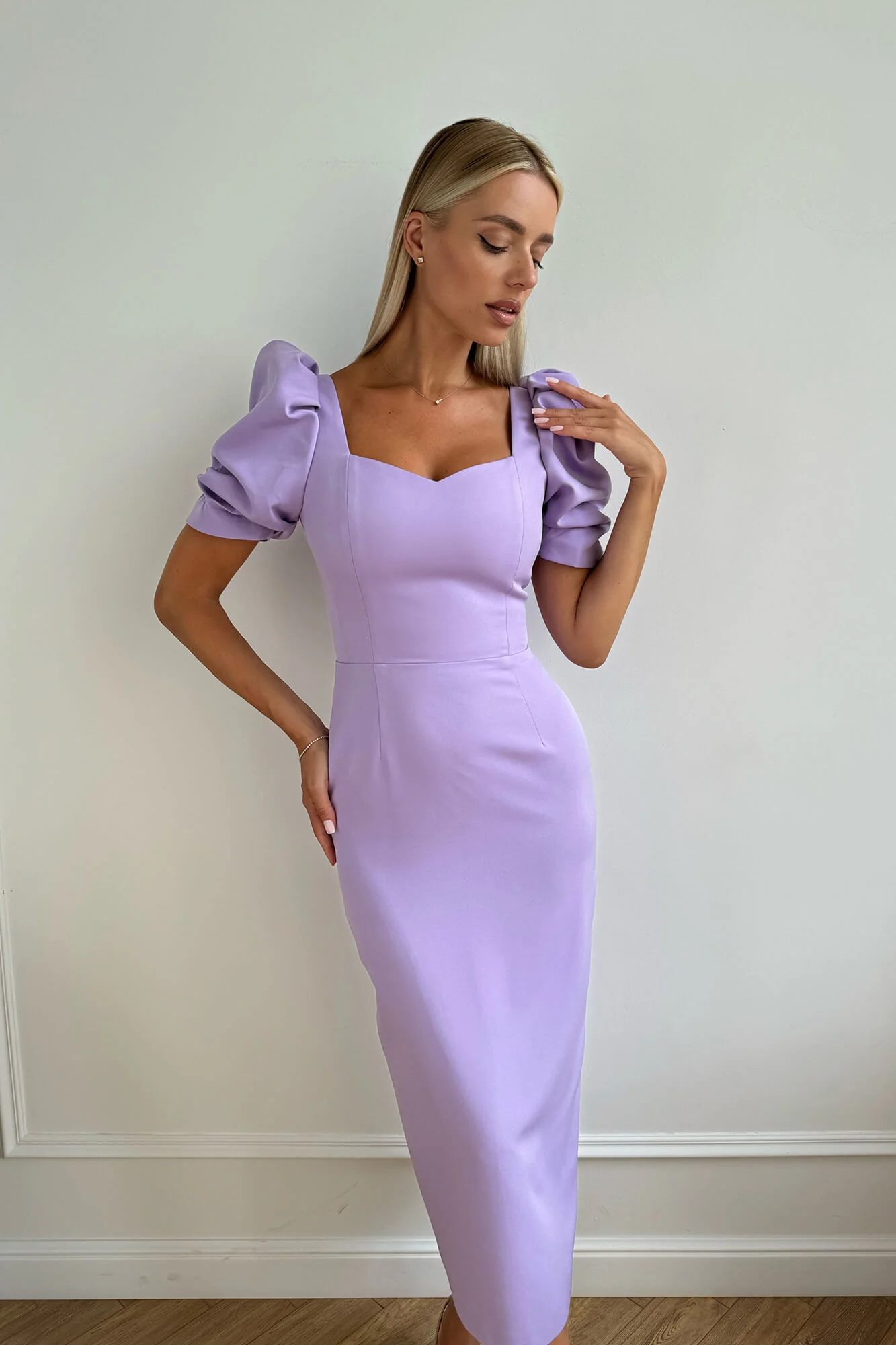 Sweetheart Midi Dress