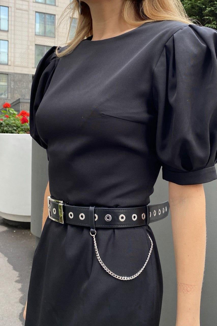Leather belt