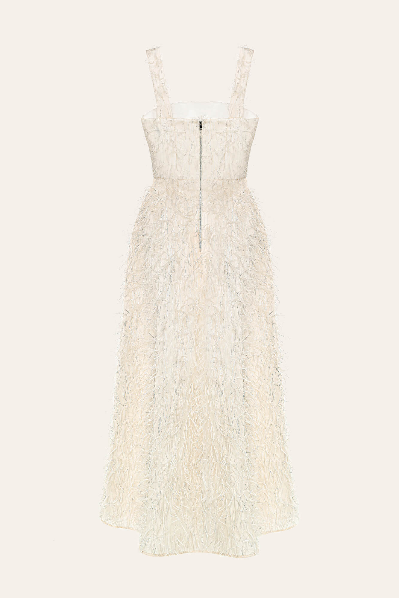 Pleated Corset Midi Dress