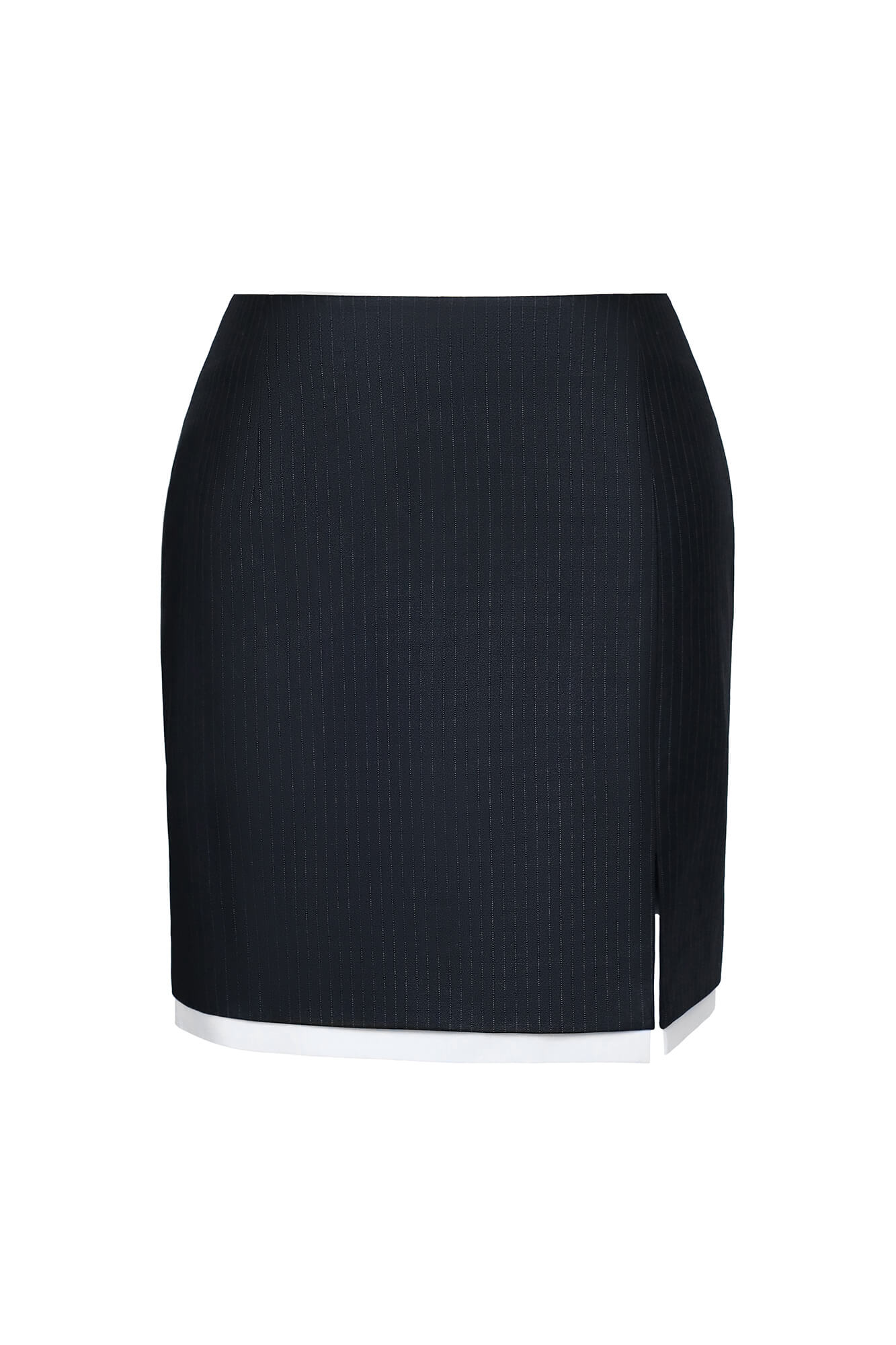 Slit Mini Skirt