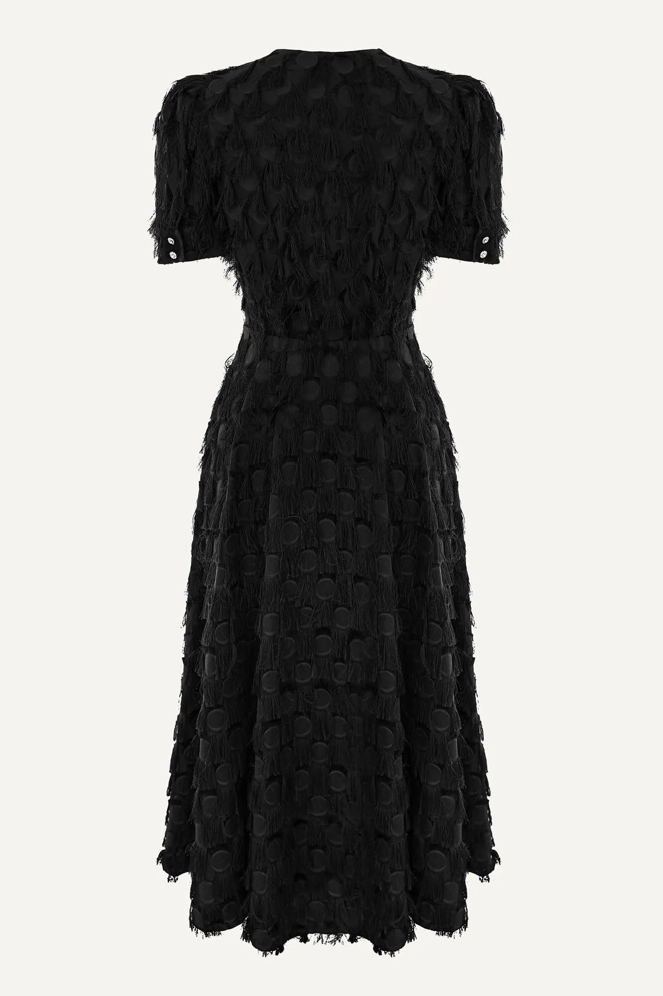 Midi Length Dress With Buttons