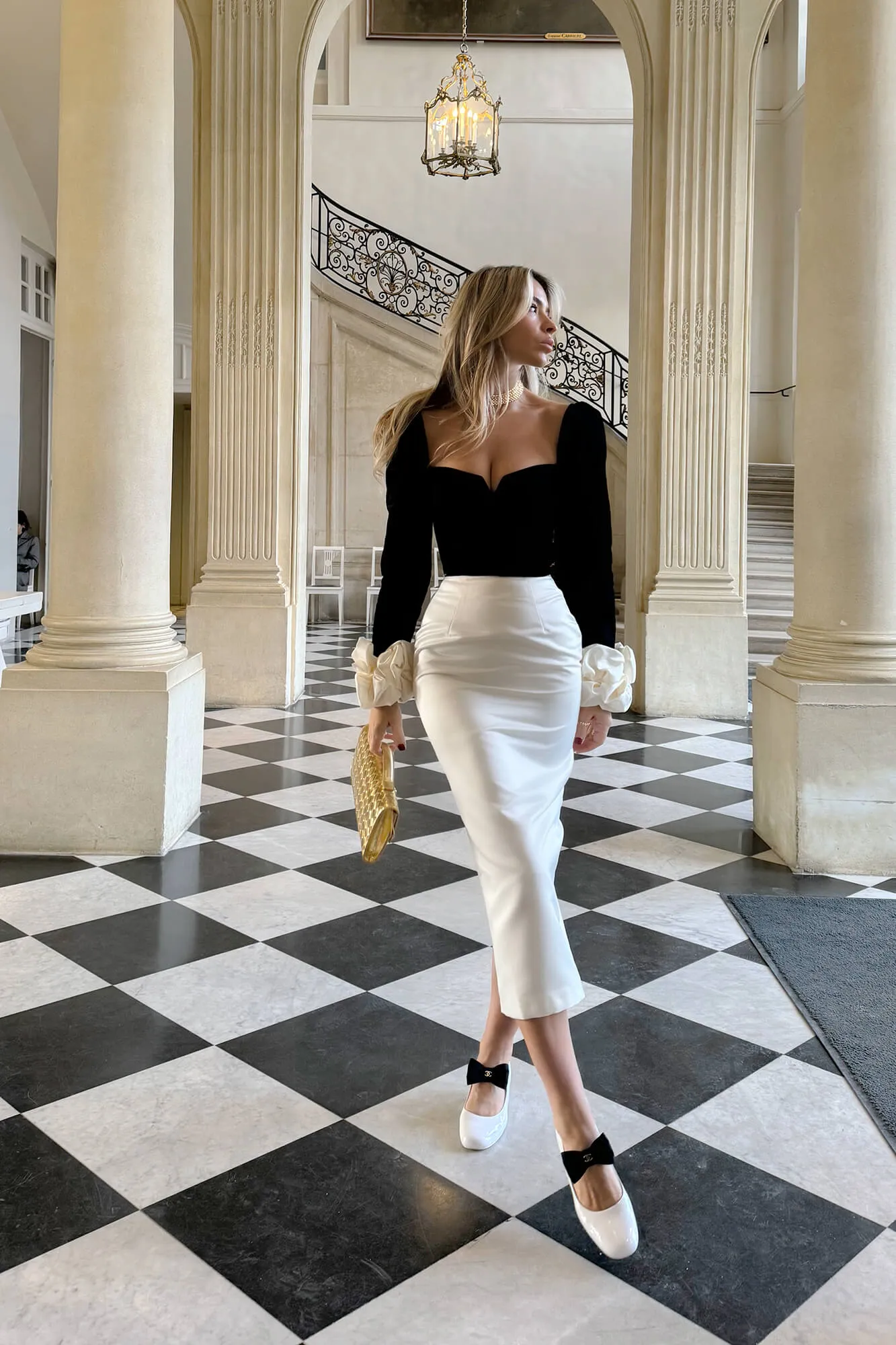 Velvet Top with Removable Cuffs