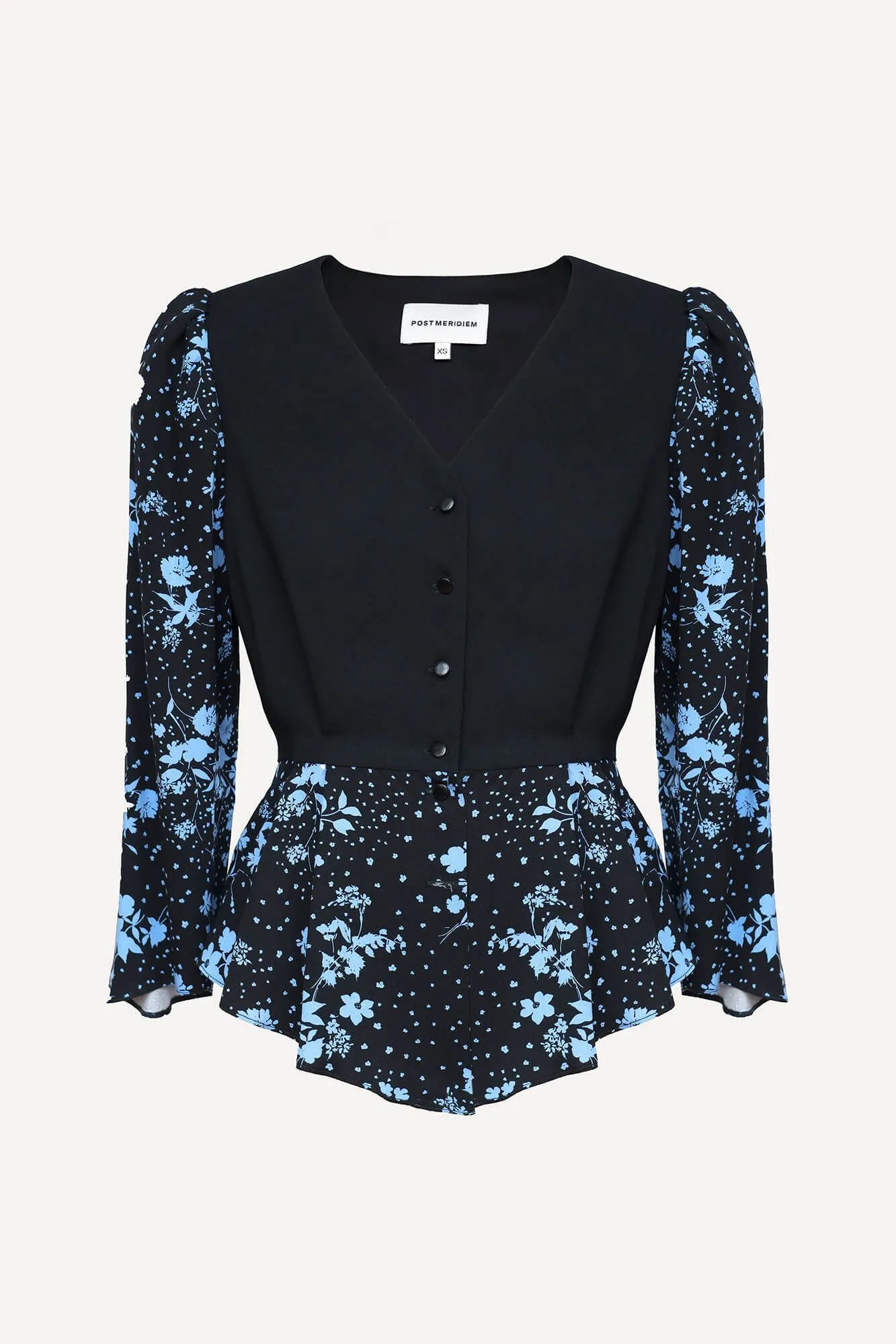 Long Sleeve Button Front Top