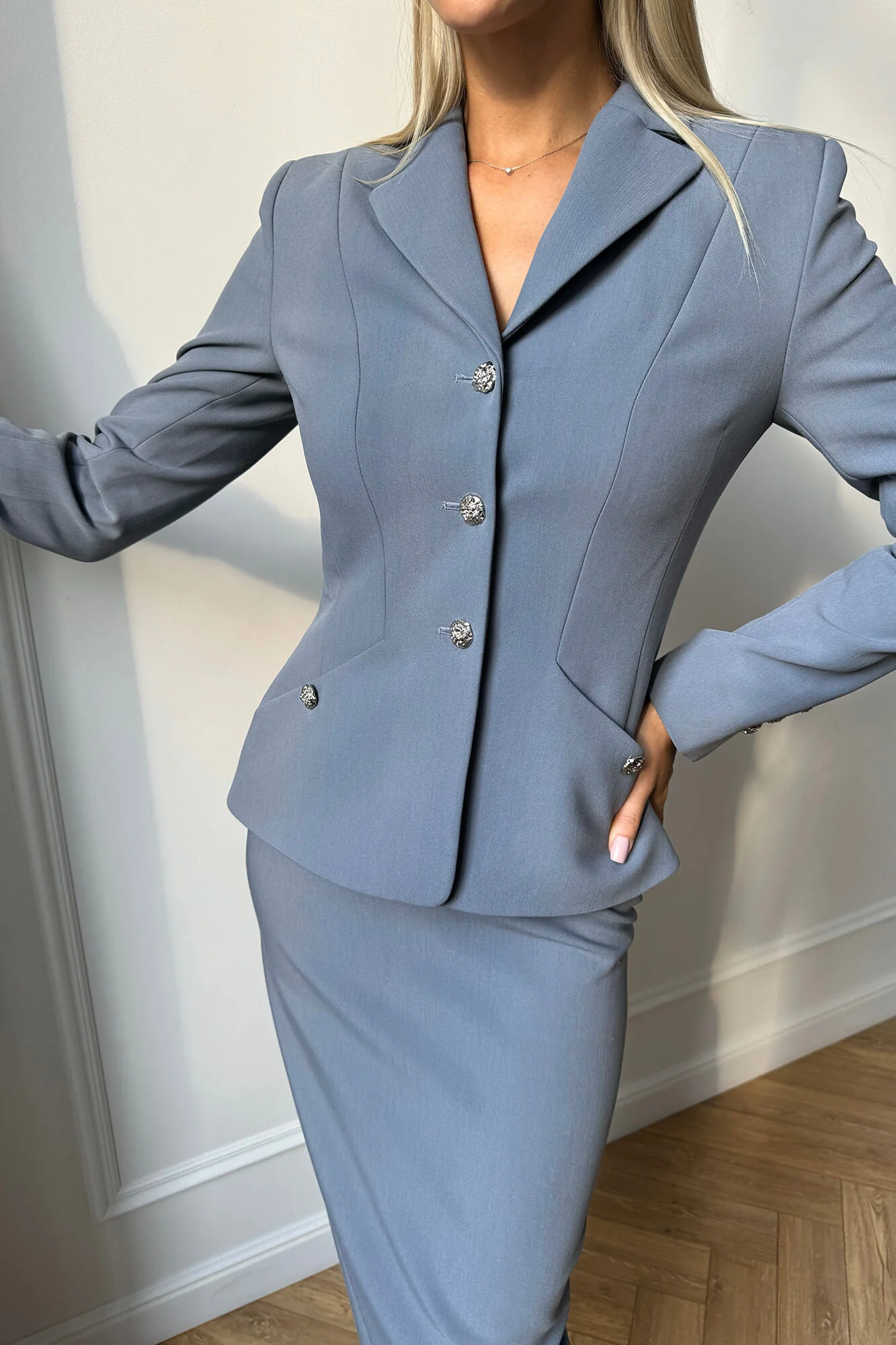 Fitted Silhouette Jacket