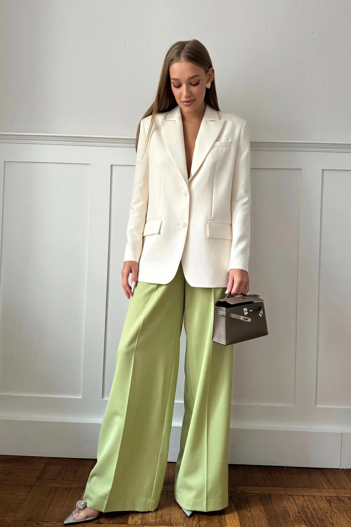 Single-breasted Oversized Jacket