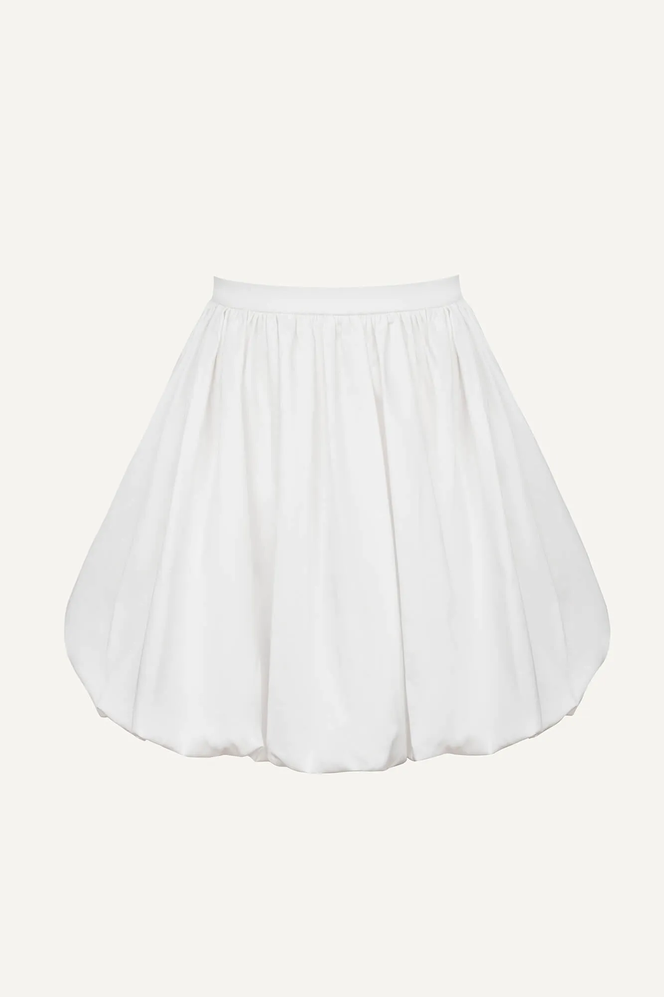 Cotton Balloon Mini Skirt