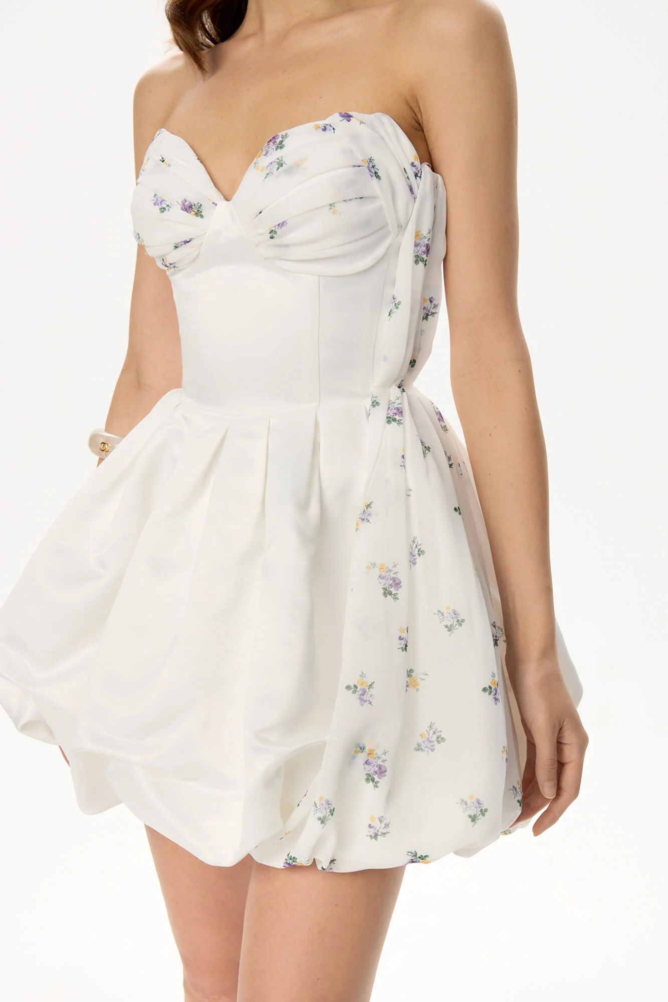 Mini Dress With Drape