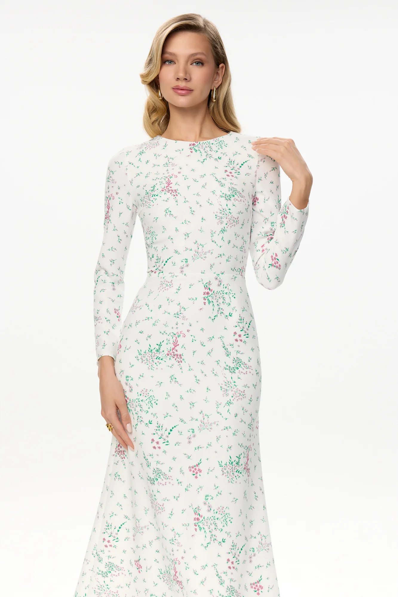 Long Sleeve Midi Dress