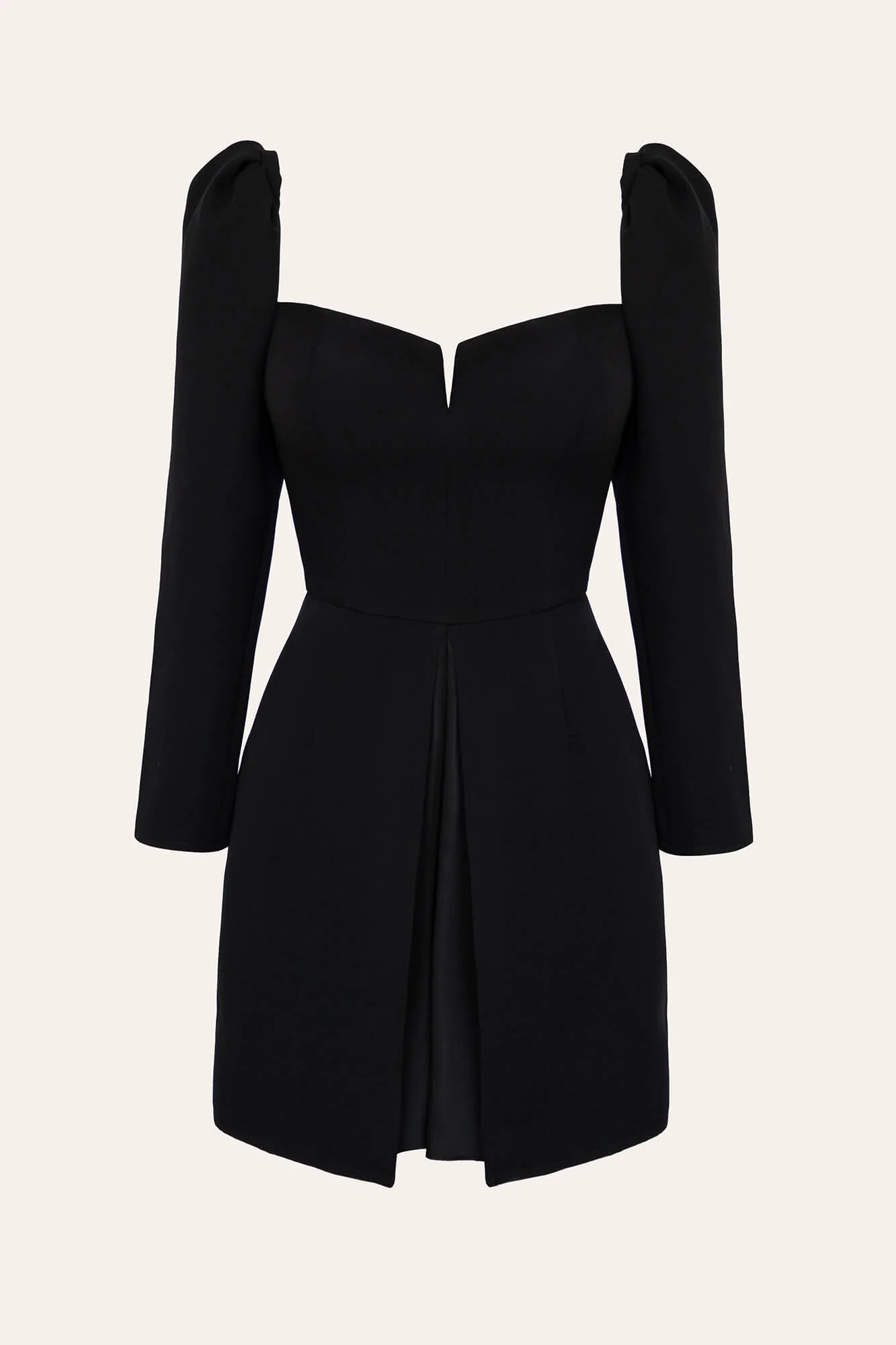 Long Sleeve A-Line Mini Dress