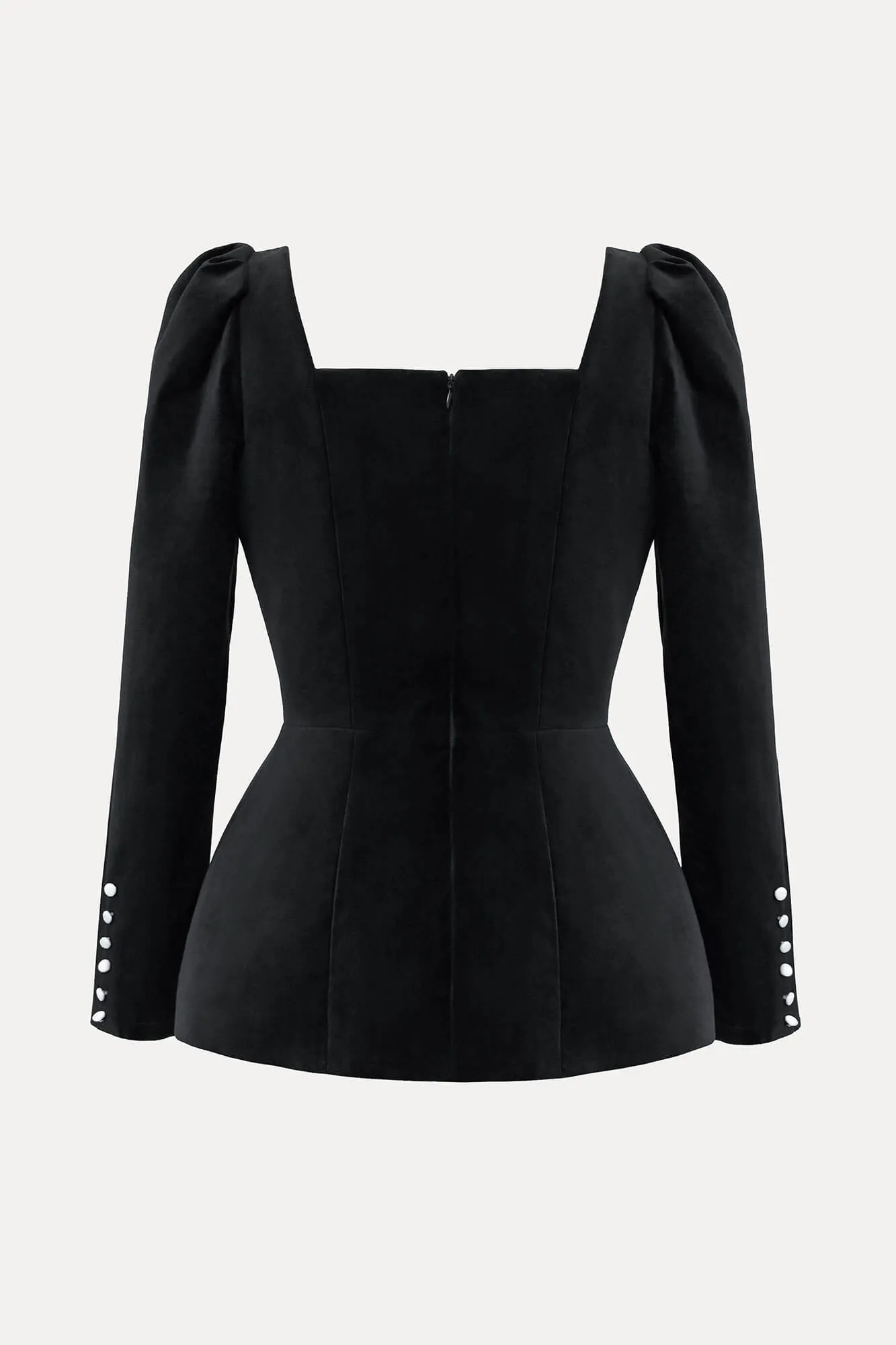 Velvet Long Sleeve Top