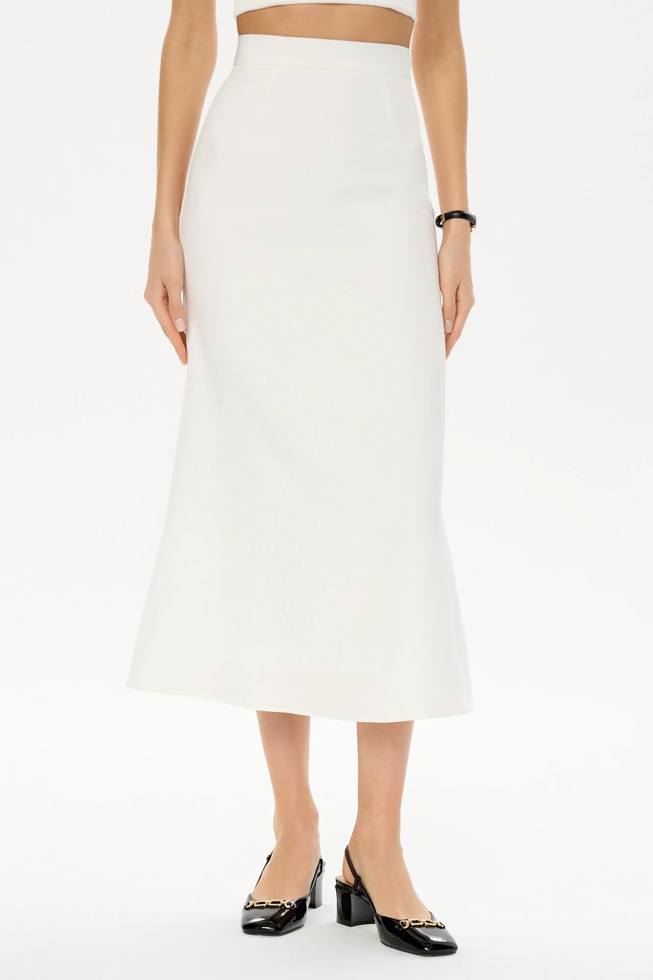 Viscose Midi Skirt