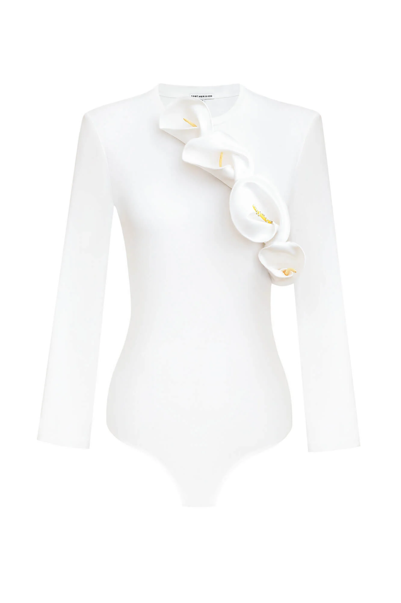 Floral Detail Knitted Bodysuit