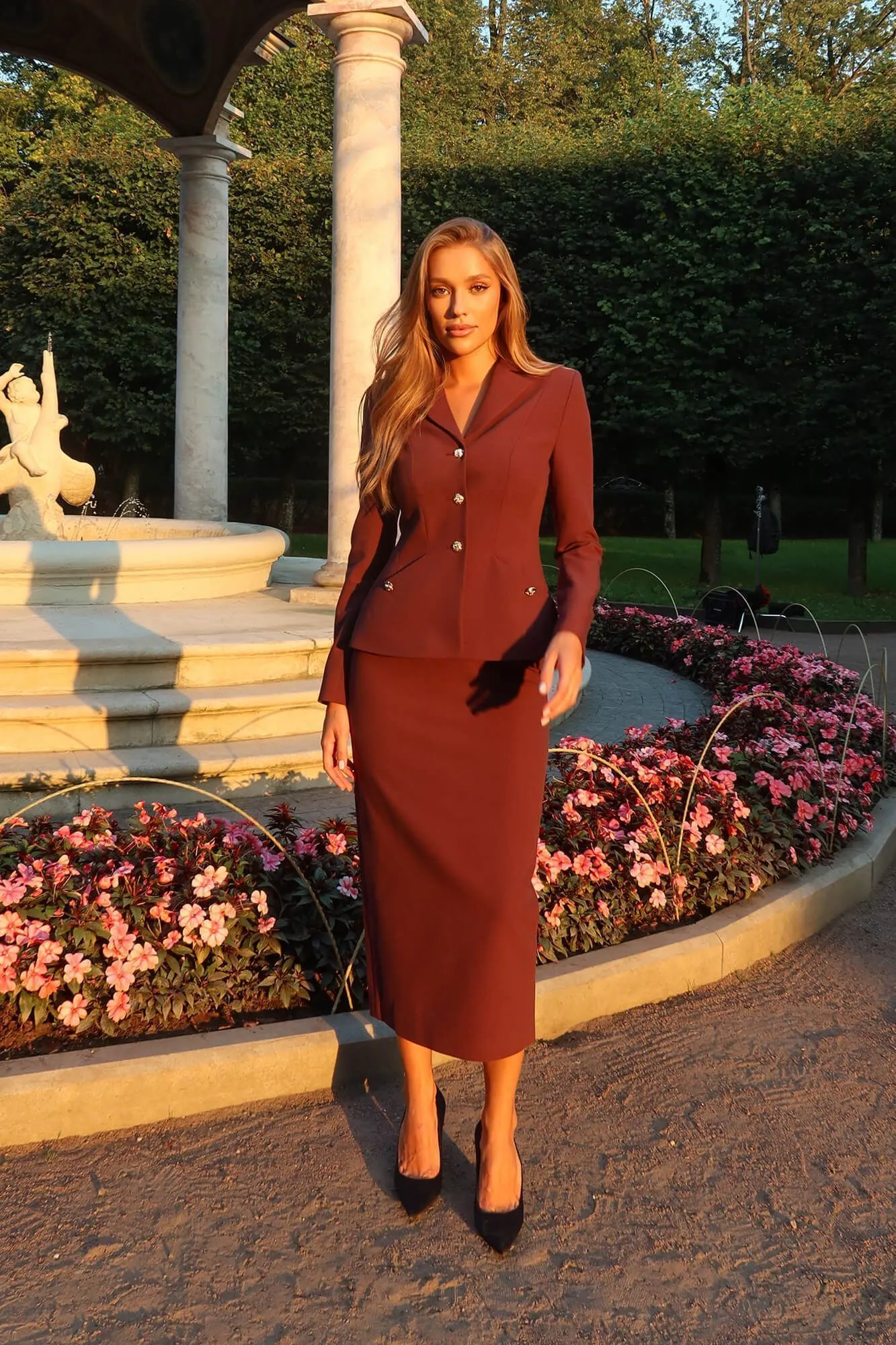 Fitted Silhouette Jacket